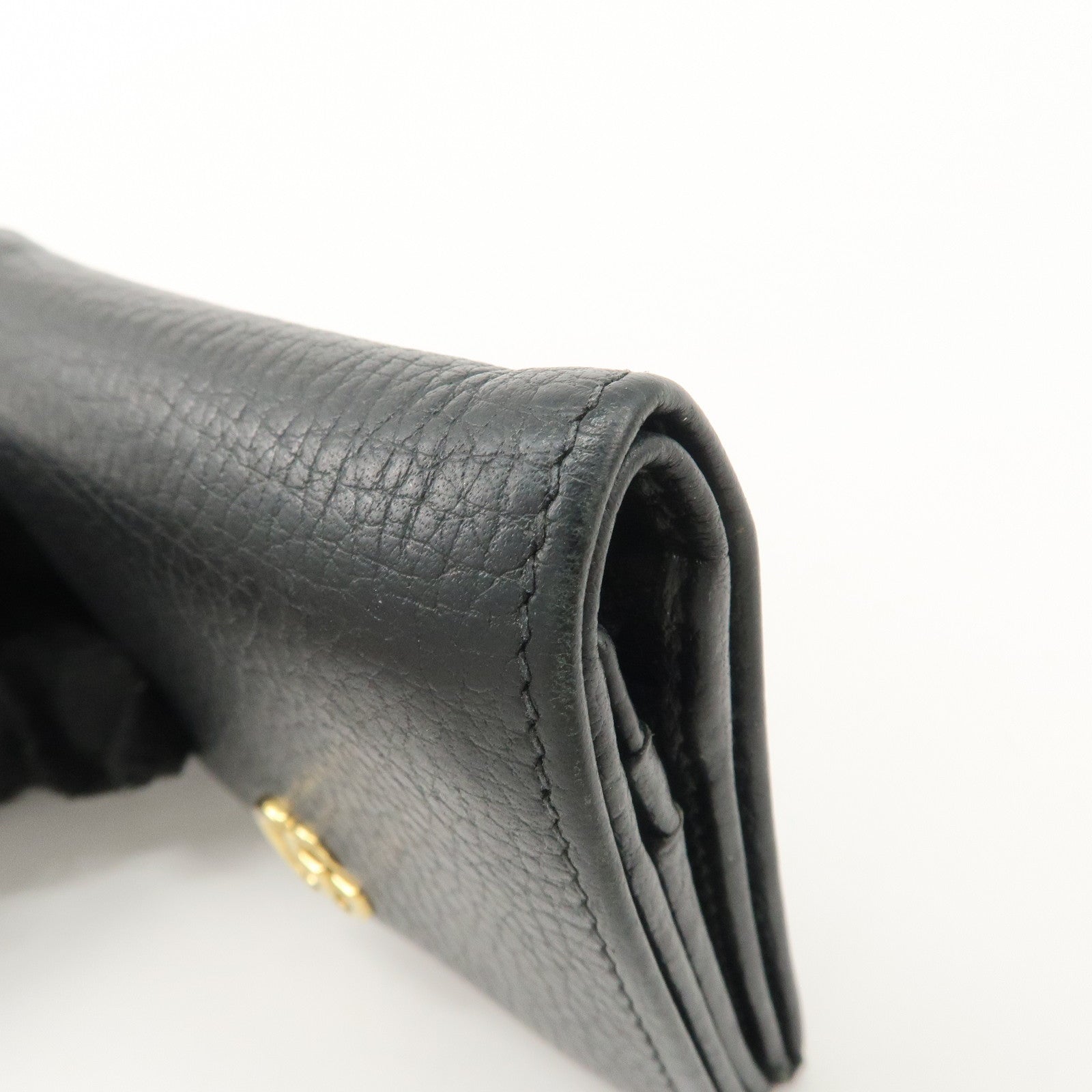 GUCCI Set of 2 GG Marmont Guccissima Leather Wallet 203550 456126 Used