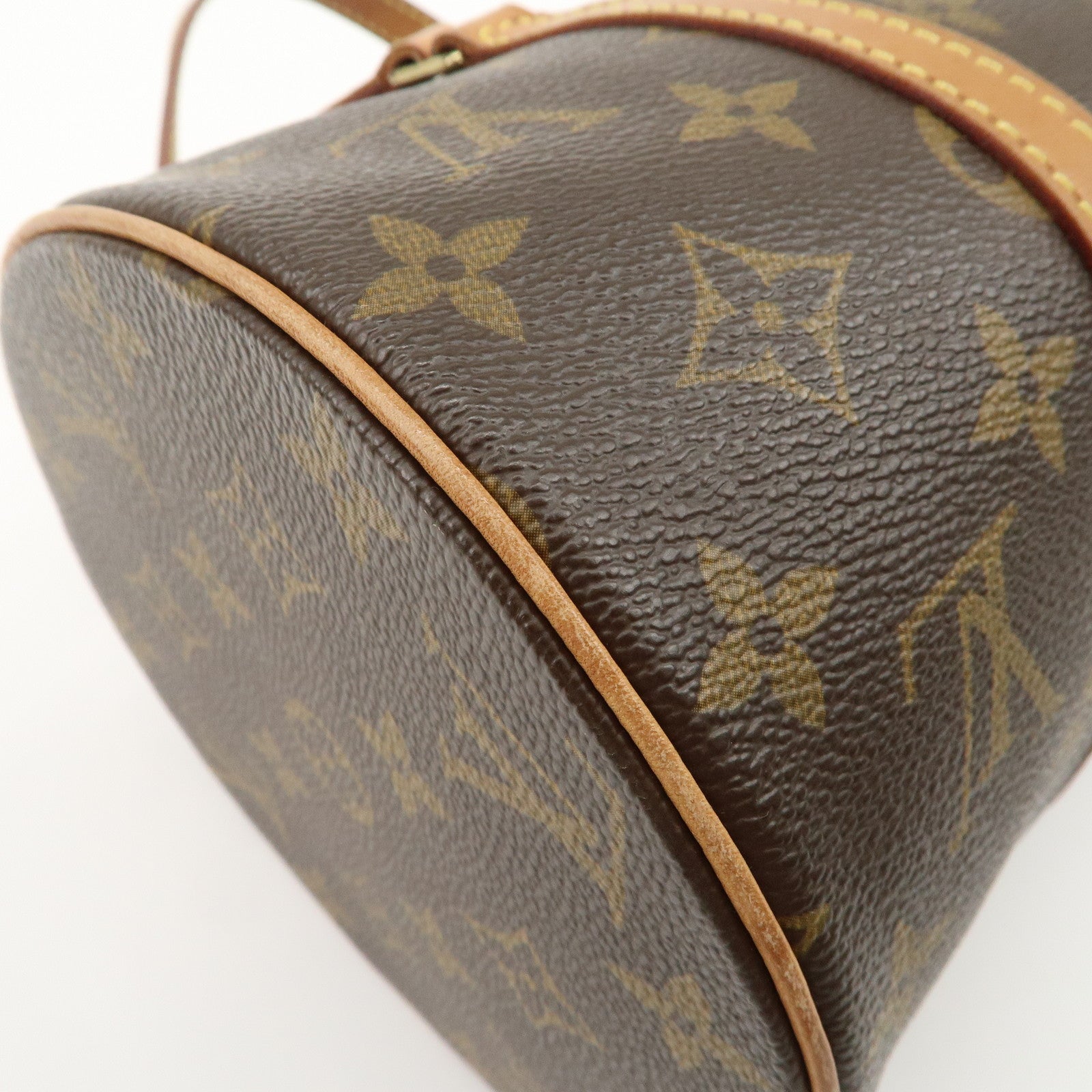Louis Vuitton Monogram Papillon 30 Hand Bag New Style Brown M51385