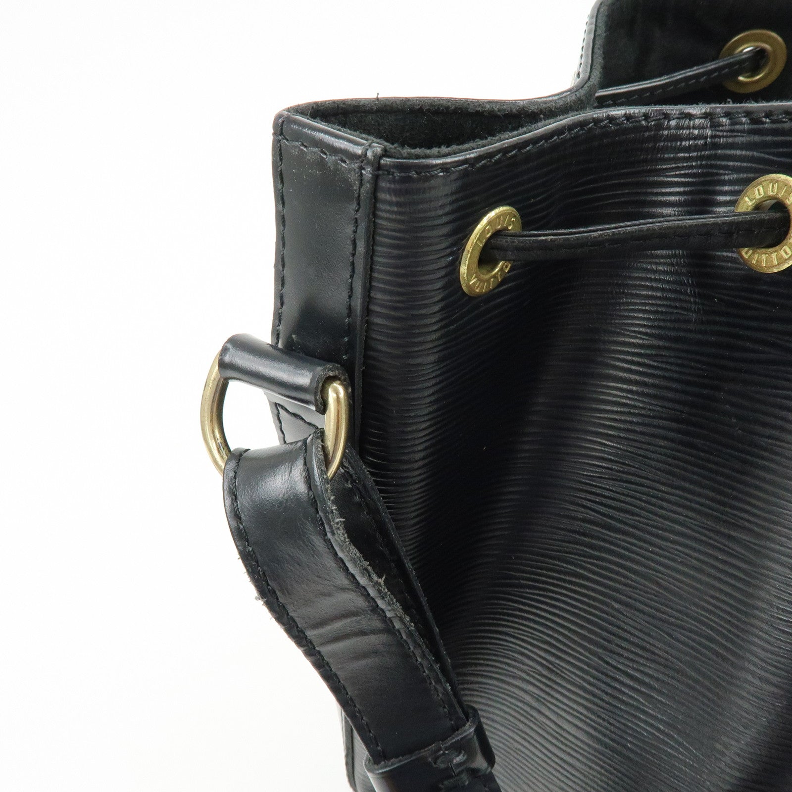 Louis Vuitton Epi Petit Noe Shoulder Bag Hand Bag Noir Black M59012