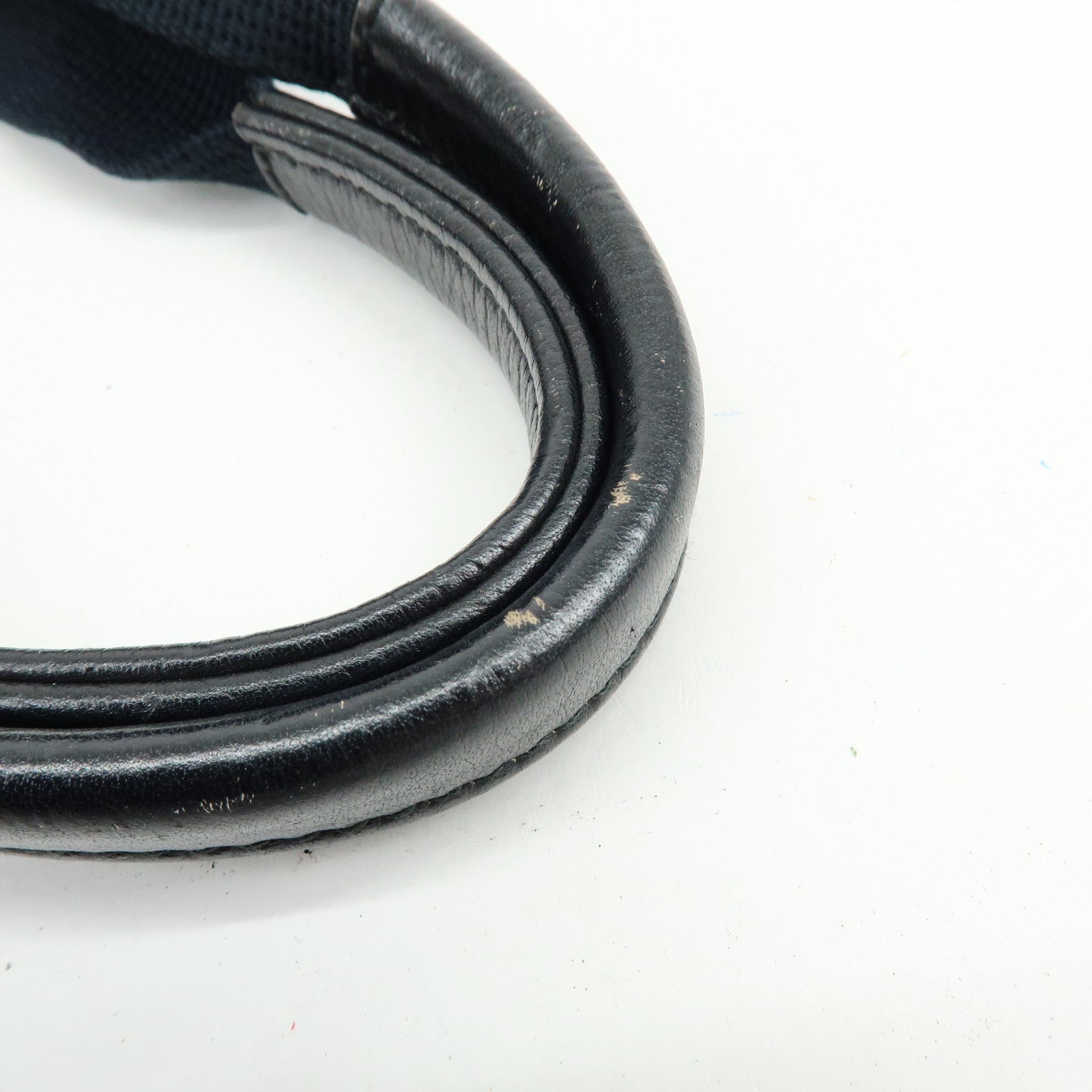 SAINT LAURENT PARIS YSL Y Line Calf Leather Tote Bag Black 168462