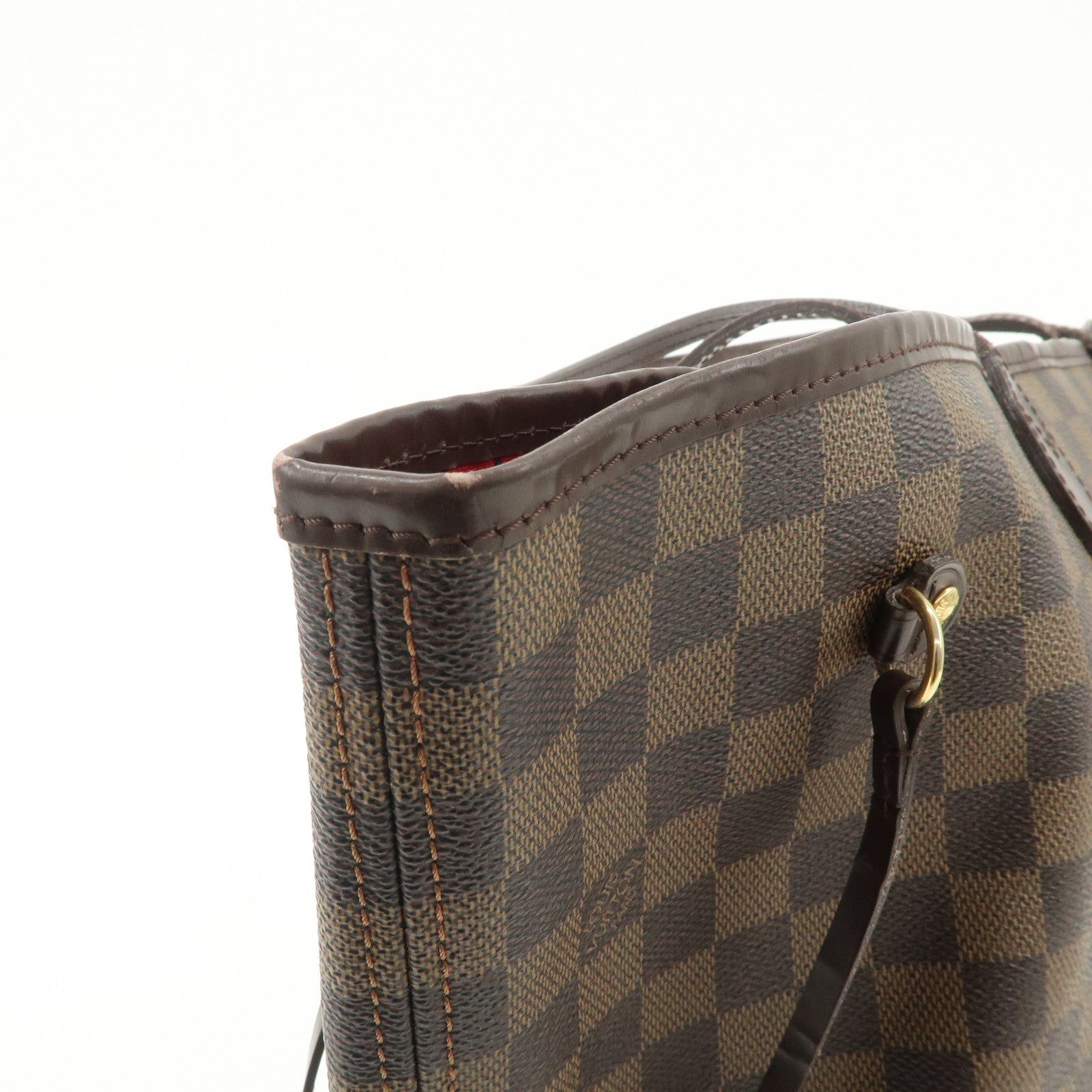 Louis Vuitton Damier Ebene Neverfull GM Tote Bag Shoulder Bag Brown N51106