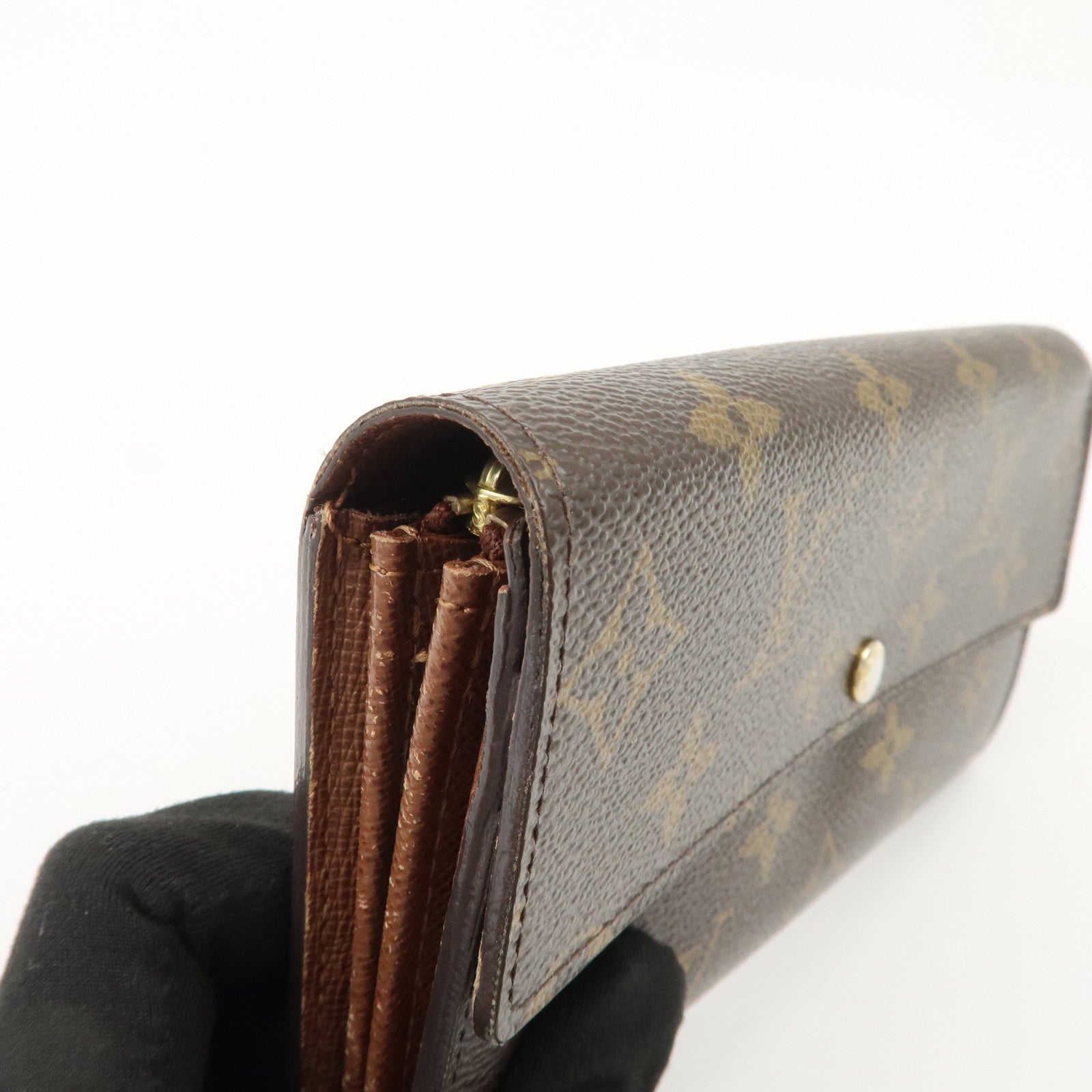 Louis Vuitton Monogram Portefeuille Sarah Long Wallet M61734