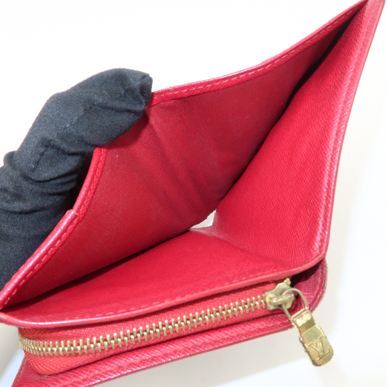 Louis Vuitton Monogram Cherry Compact Zip Bi-fold Wallet M95005