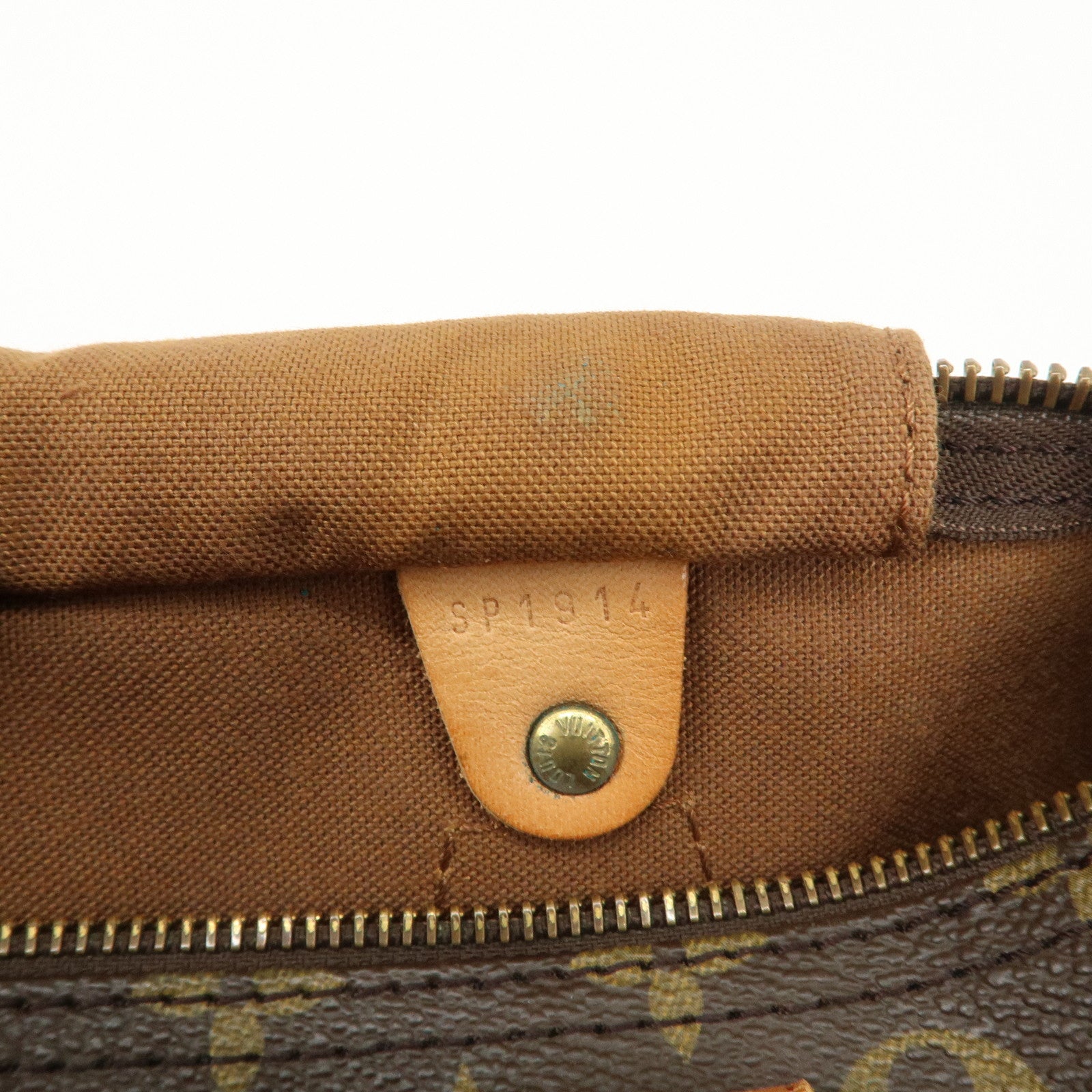 Louis Vuitton Monogram Speedy 30 Hand Bag Boston Bag Brown M41526 Used