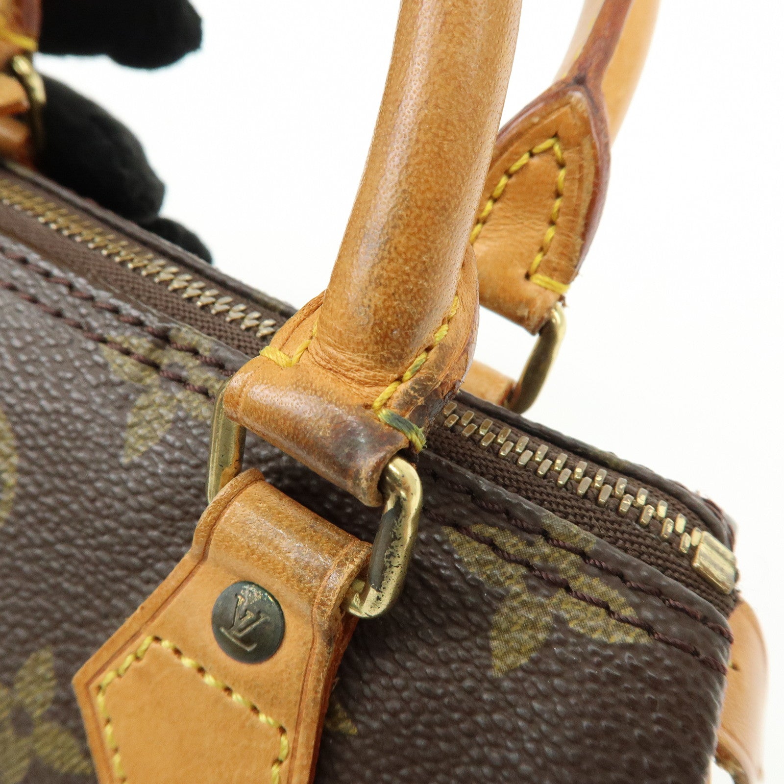 Louis Vuitton Monogram Mini Speedy Hand Bag Shoulder Bag M41534