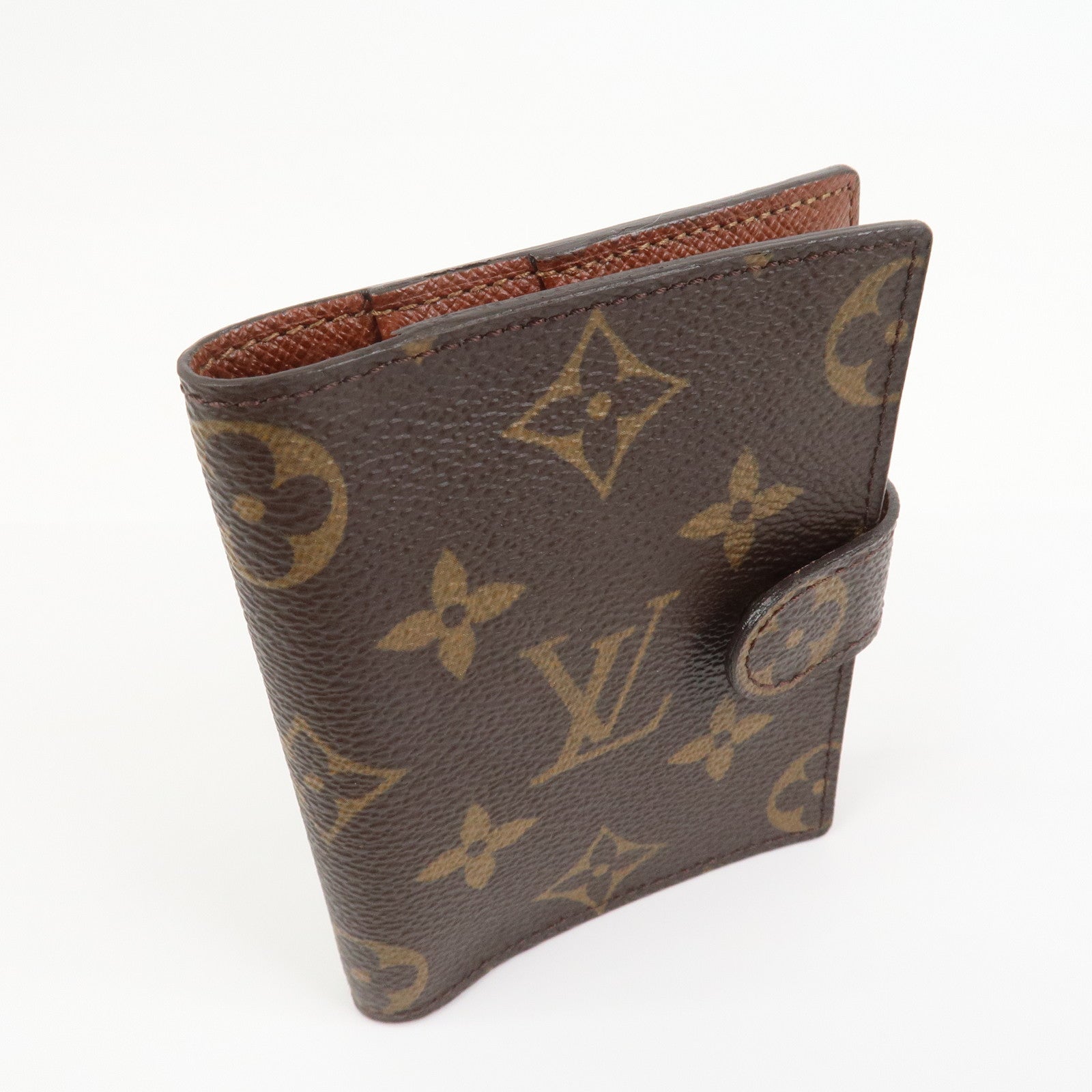 Louis Vuitton Monogram Agenda Mini Planner Cover Brown R20007