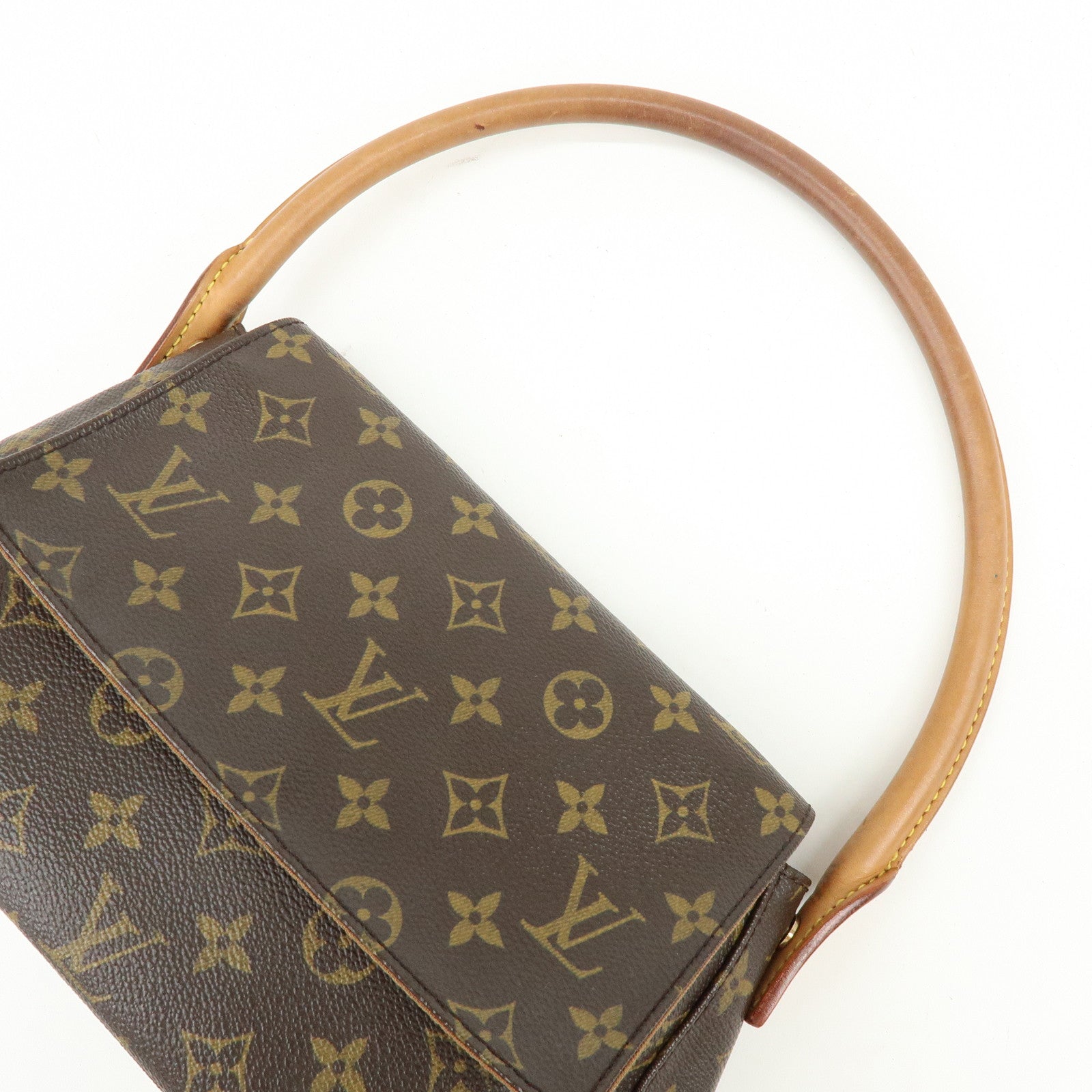 Louis Vuitton Monogram Mini Looping Shoulder Bag Brown M51147