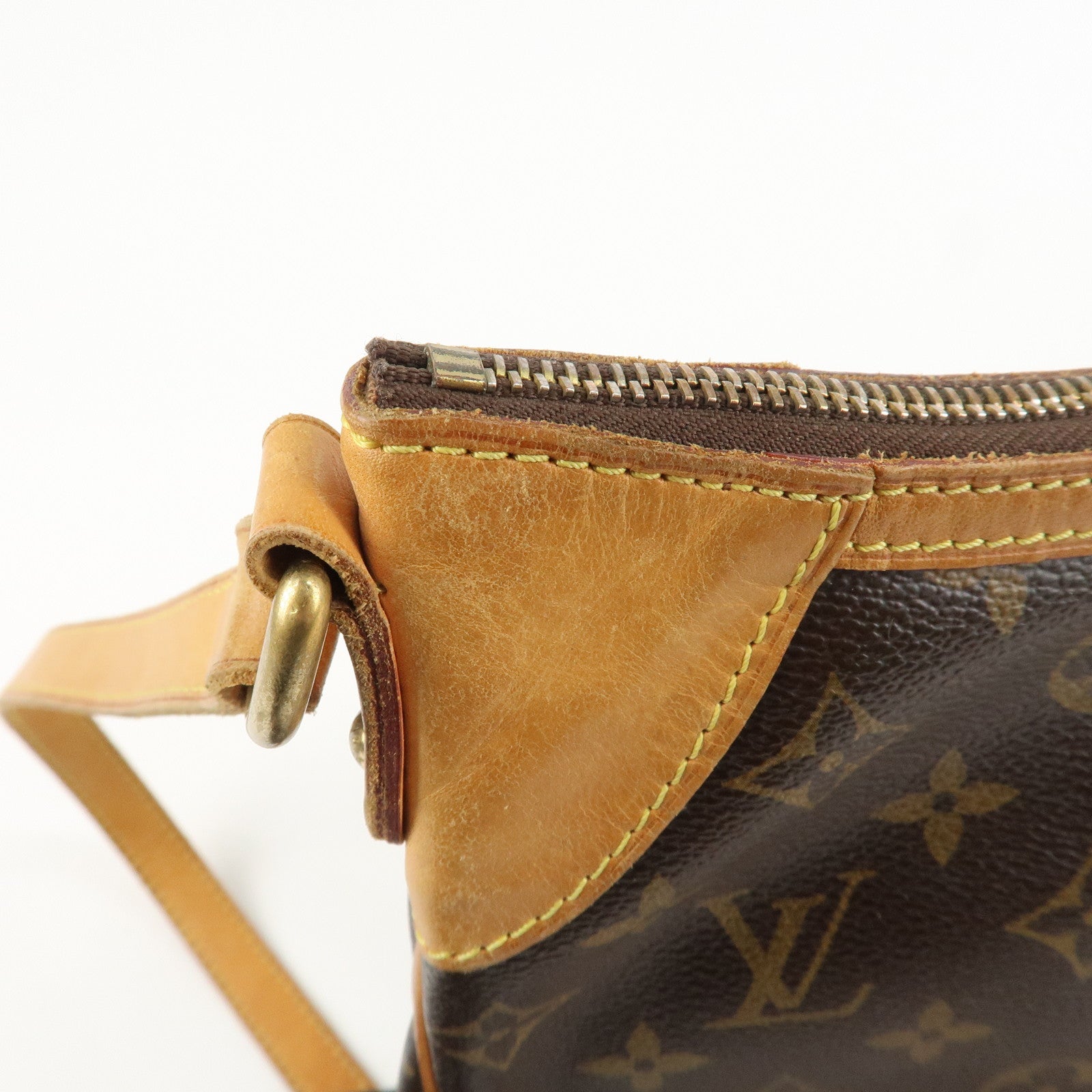 Louis Vuitton Monogram Odeon PM Shoulder Bag Brown M56390 Used