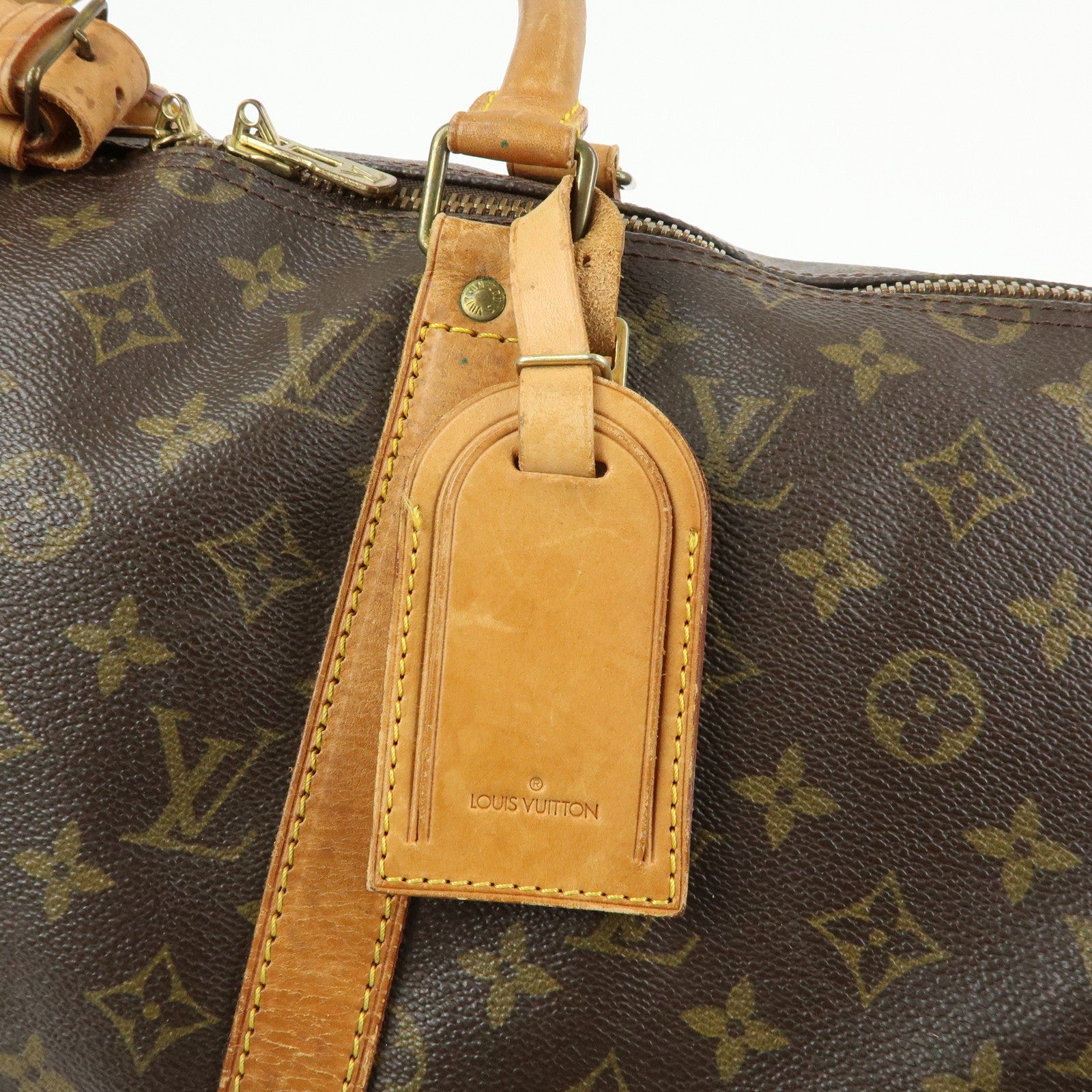 Louis Vuitton Monogram Keep All Bandouliere 50 Boston Bag M41416