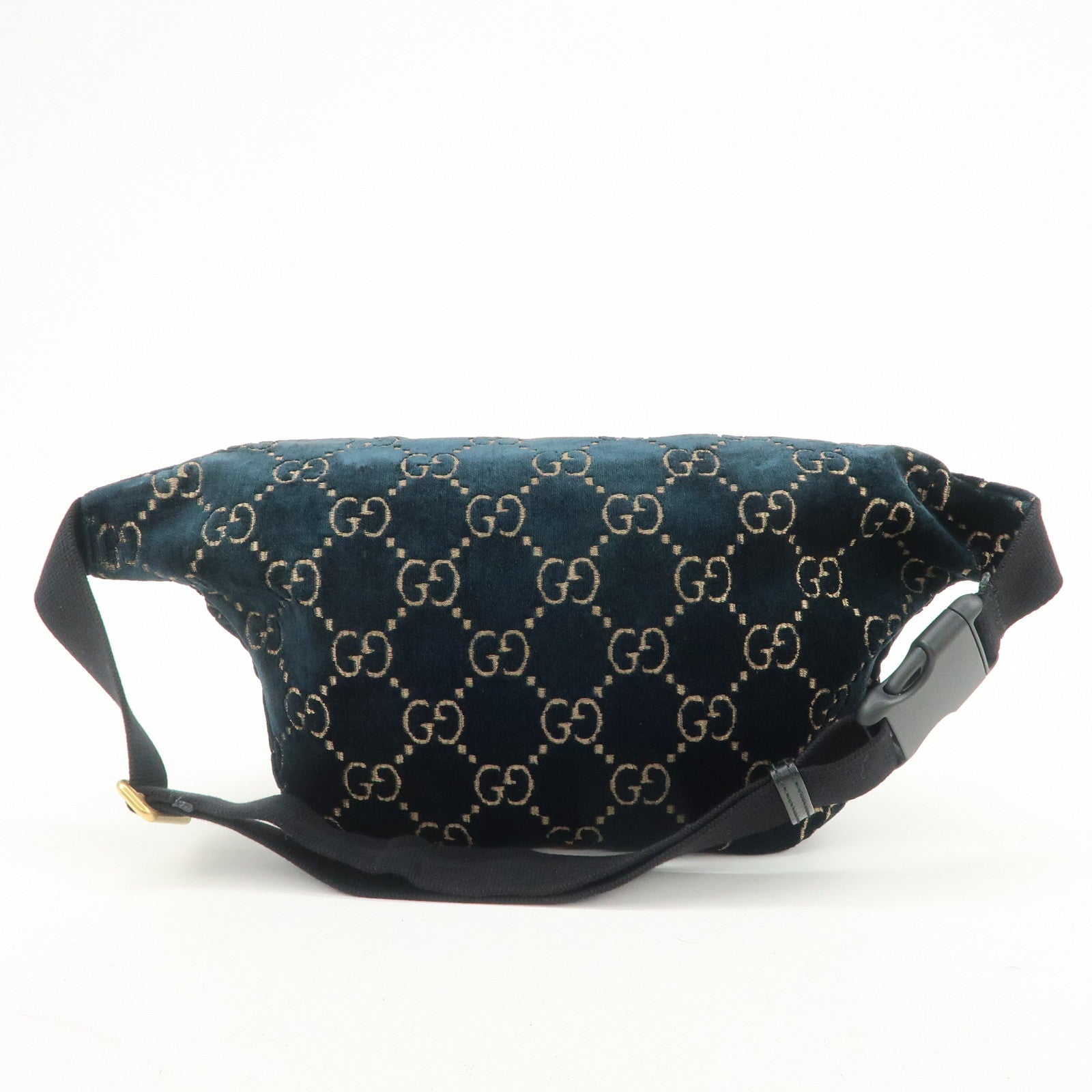 GUCCI Ophidia GG Velvet Leather Waist Bag Crossbody Bag 574968