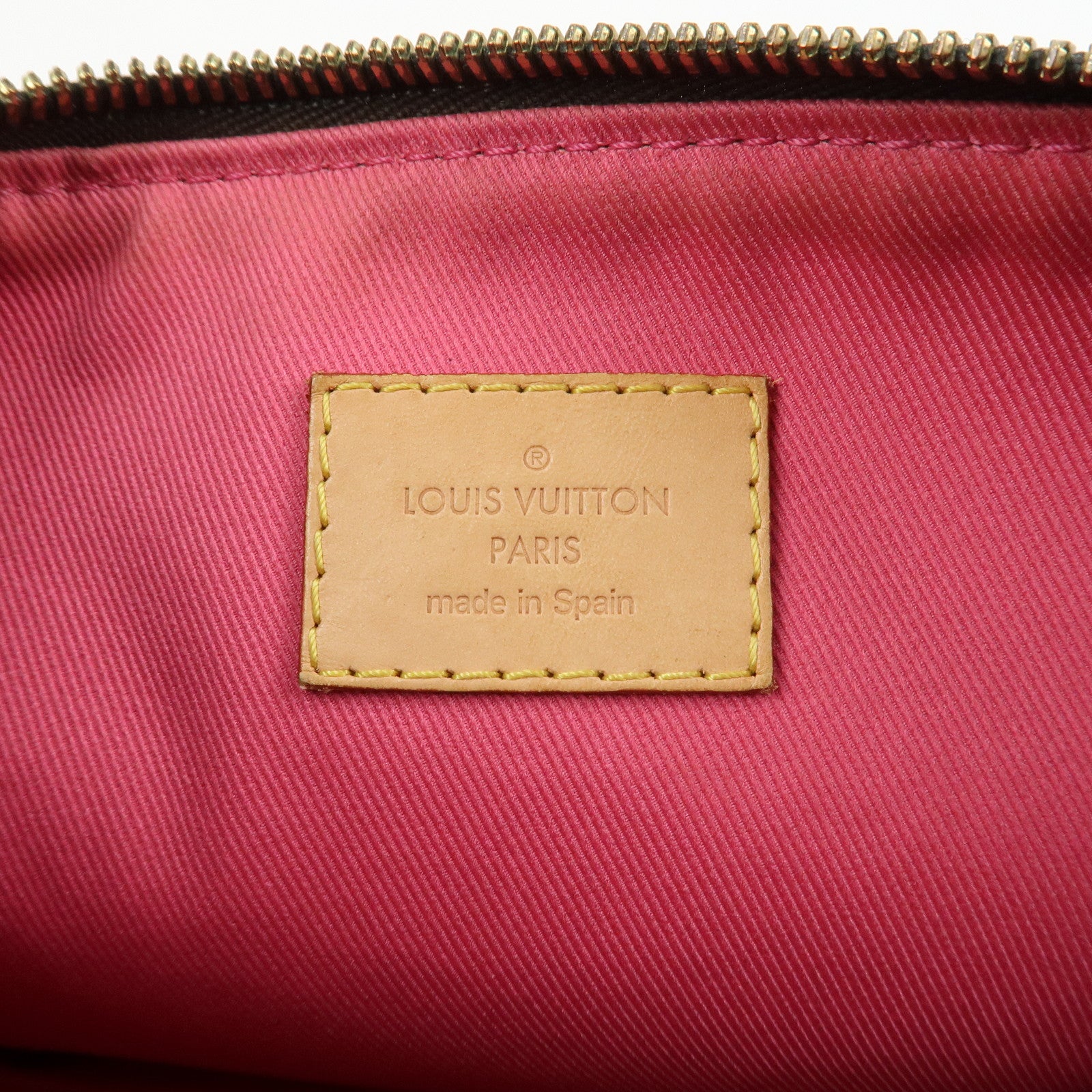 Louis Vuitton Monogram Canvas Lorette Shoulder Bag Hot Pink M44053