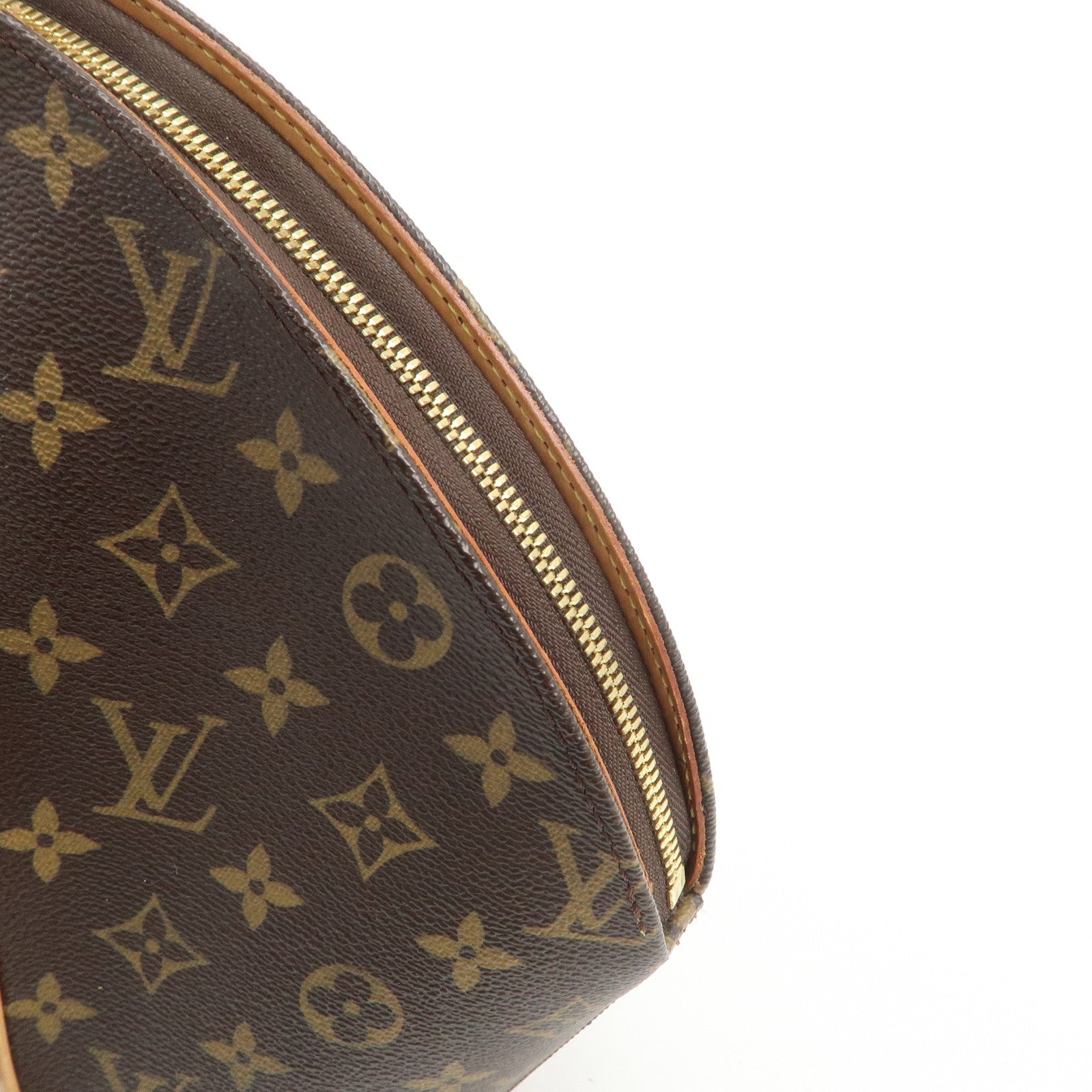 Louis Vuitton Monogram Ellipse MM Hand Bag Brown M51126