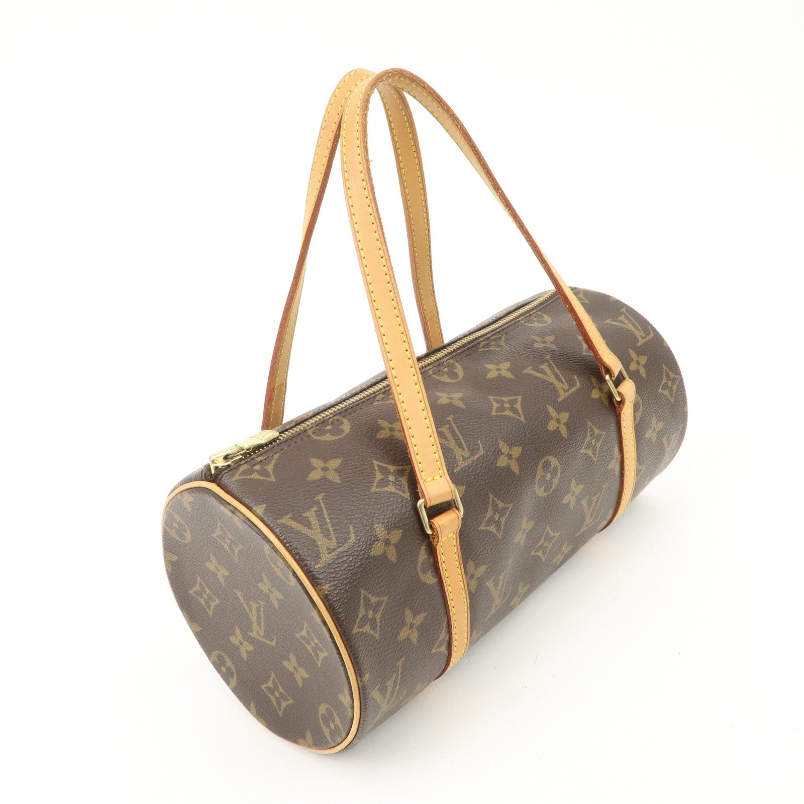 Louis Vuitton Monogram Papillon 26 Hand Bag New Style M51386 Used