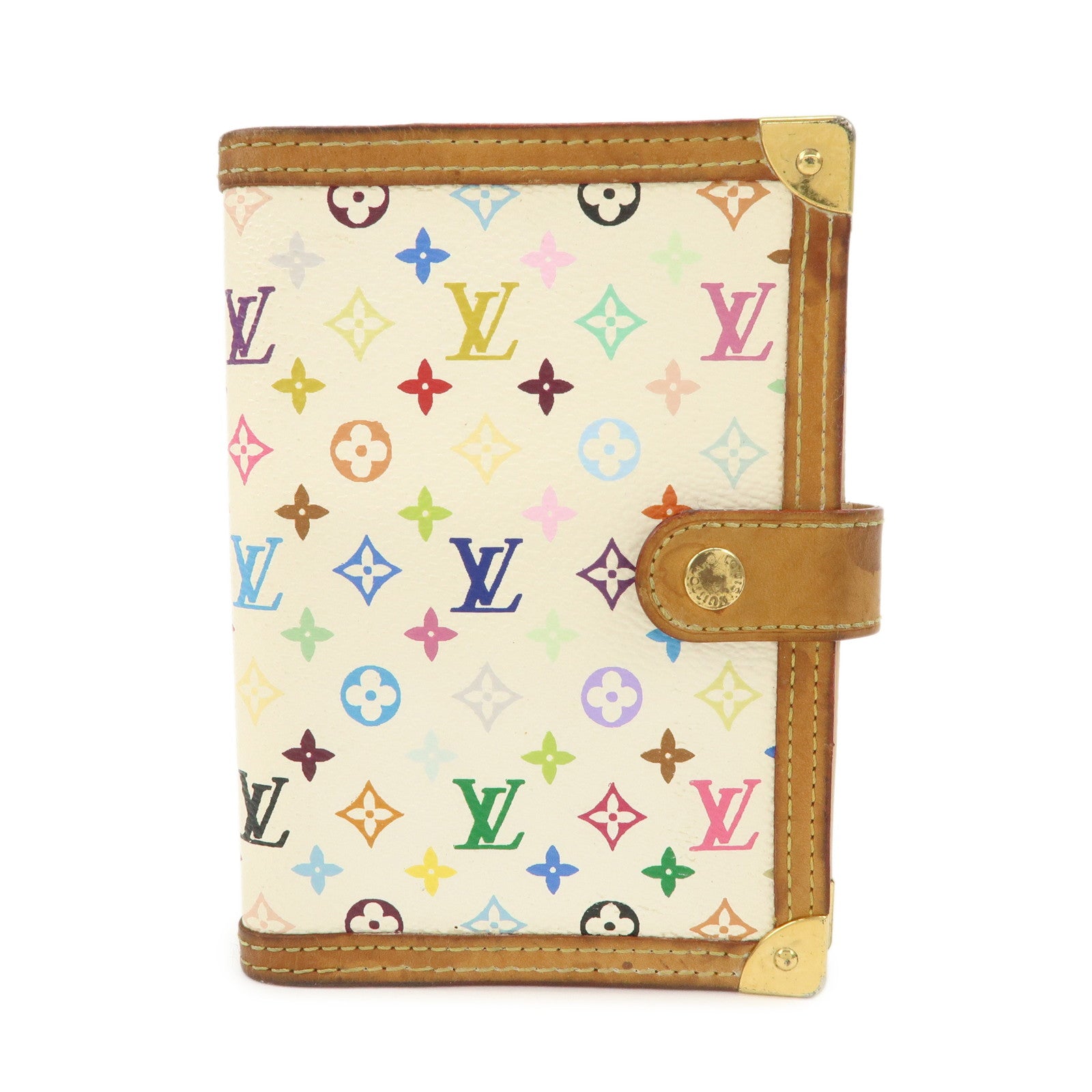 Louis Vuitton Monogram Multicolor Agenda PM Planner Cover R20896
