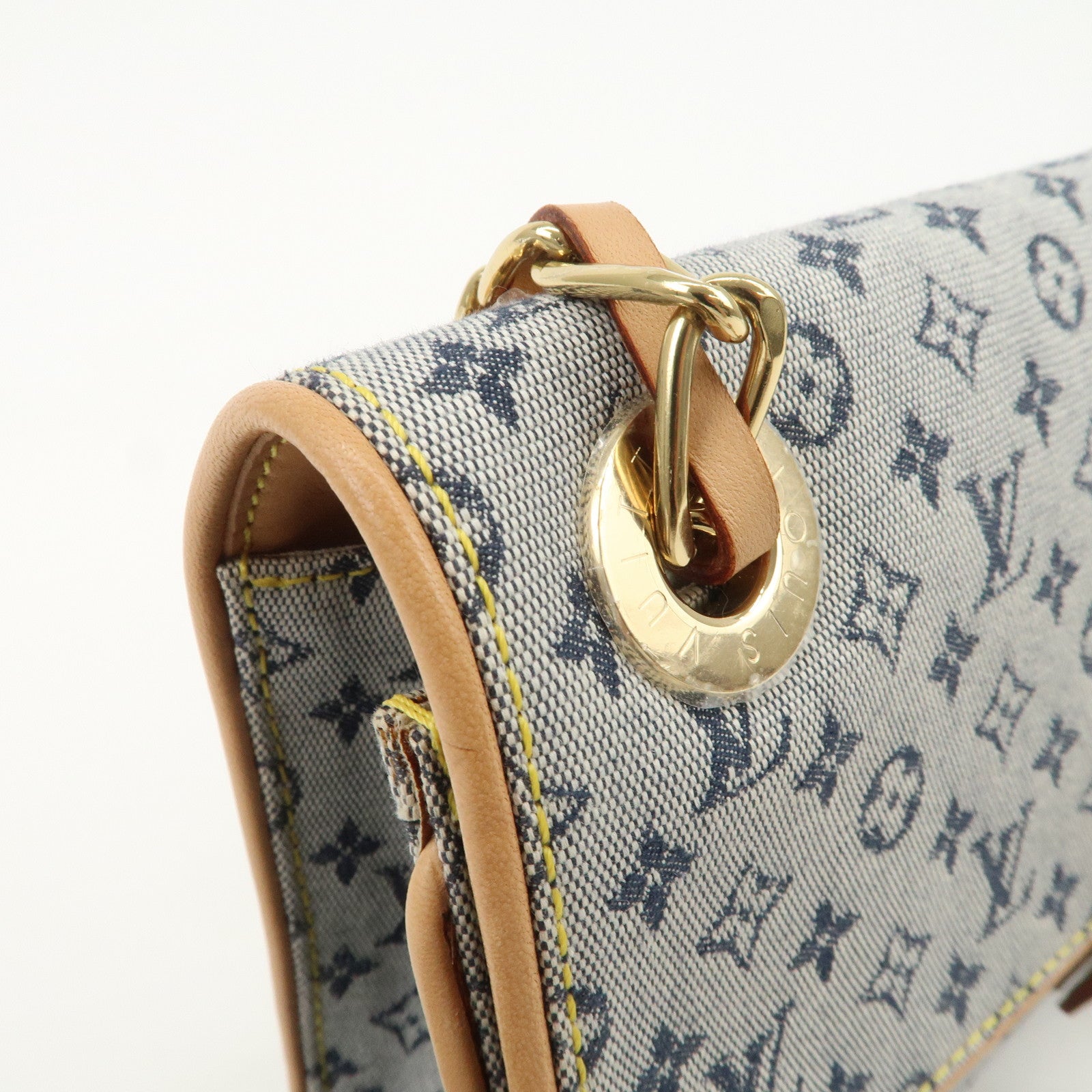 Louis Vuitton Monogram Mini Camille Shoulder Bag Blue M92002