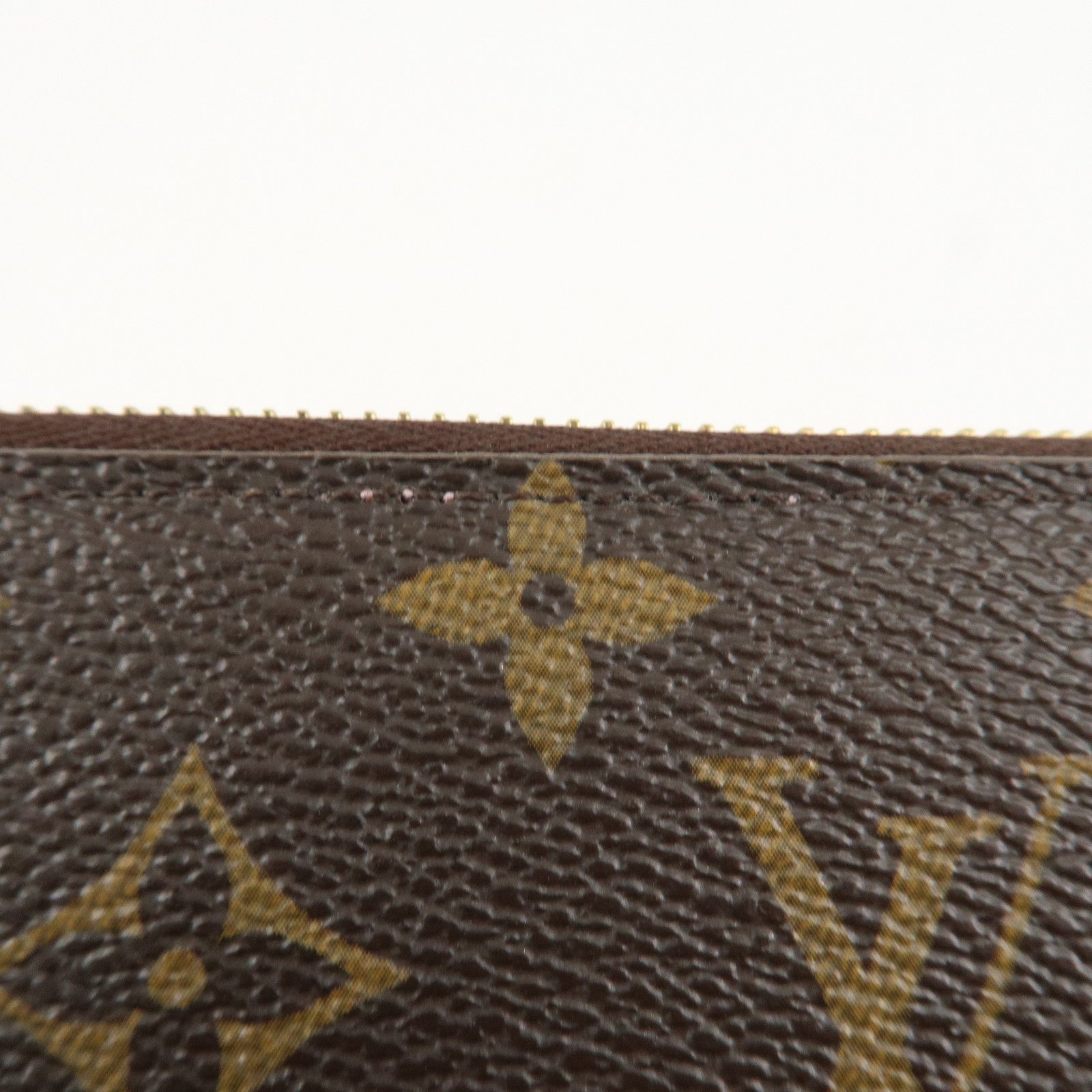 Louis Vuitton Monogram Vivienne Zippy Long Wallet Brown M81544 Used