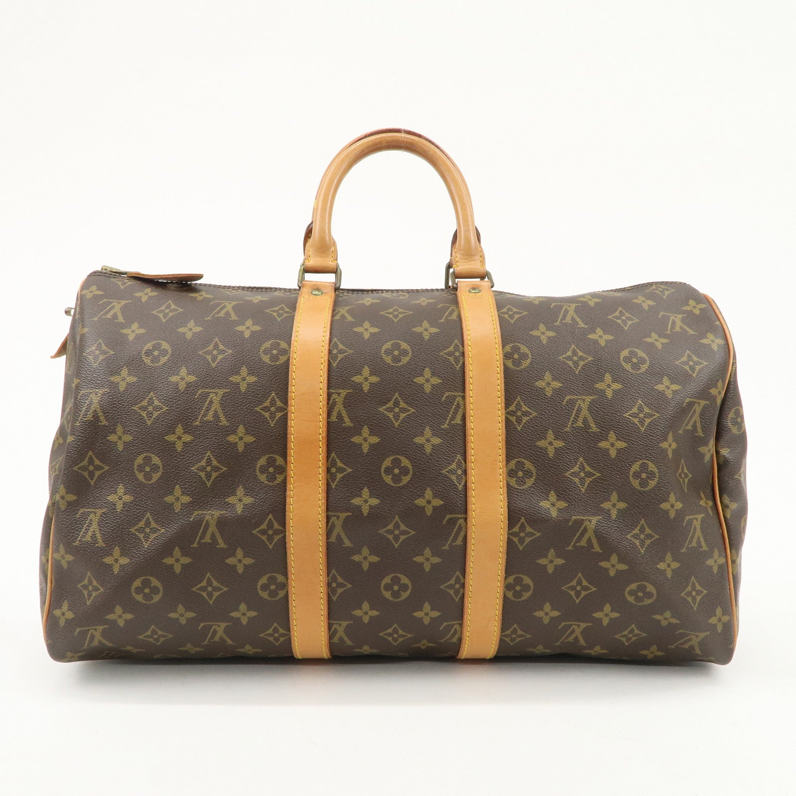 Louis Vuitton Monogram Keep All 45 Boston Bag M41428 Used