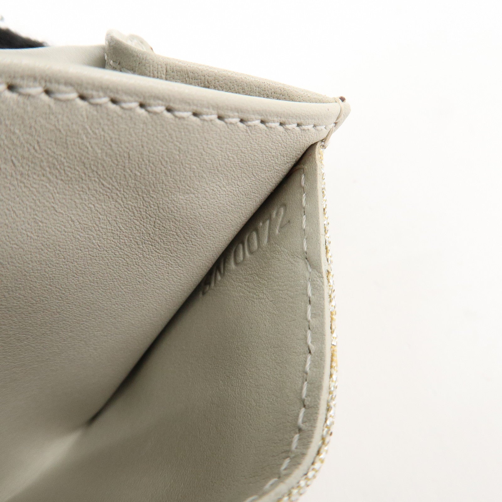 Louis Vuitton Monogram Shine Porte Monnaie Canvas Leather M92369 Used