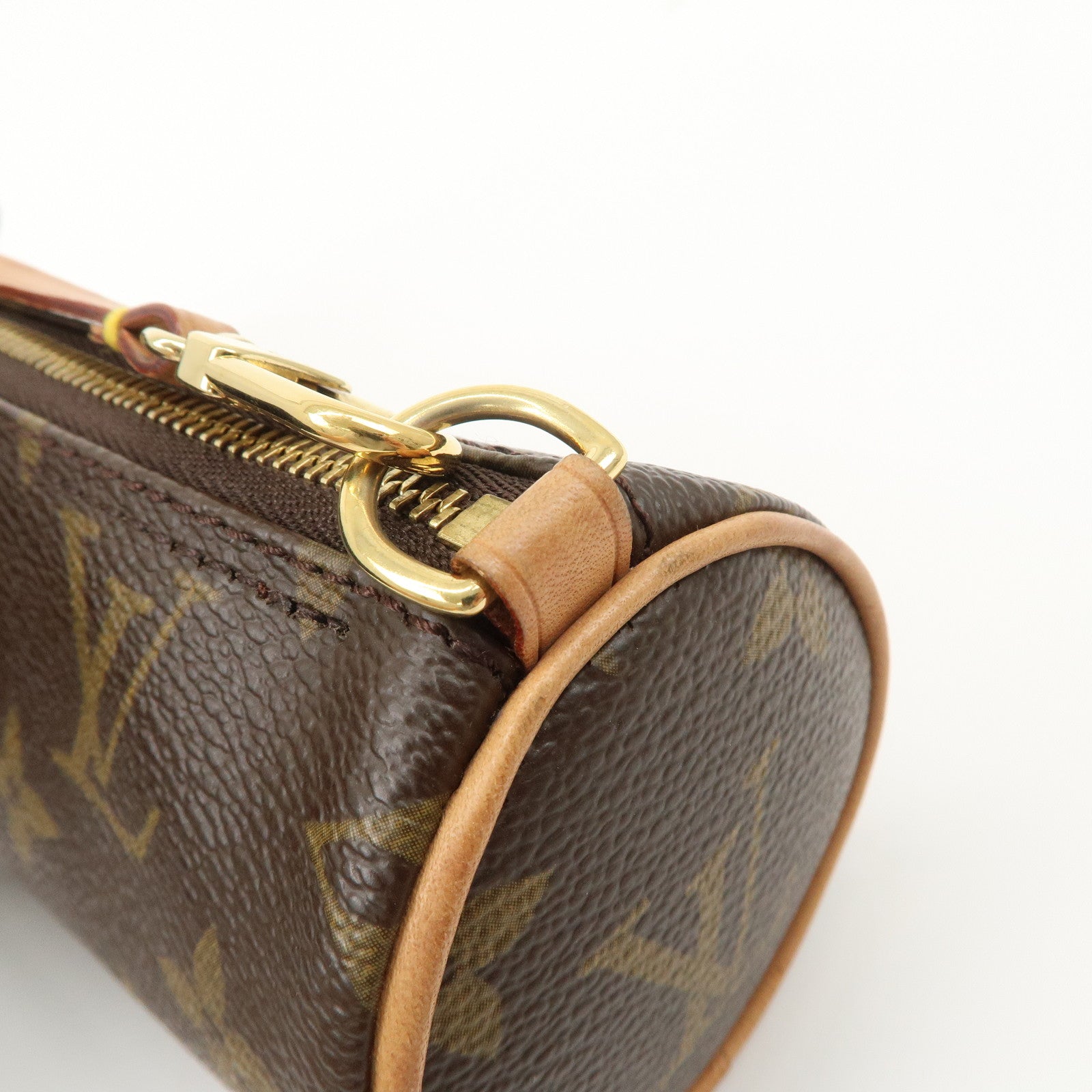 Louis Vuitton Monogram Mini Pouch for Papillon Bag New Style Brown