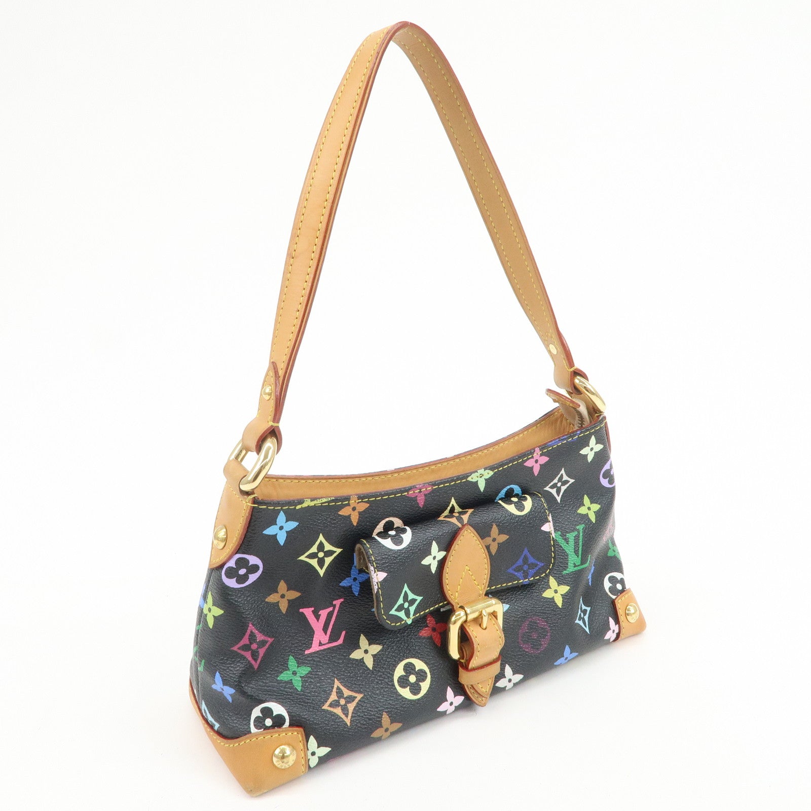 Louis Vuitton Monogram Multicolor Eliza Shoulder Bag Noir M40099