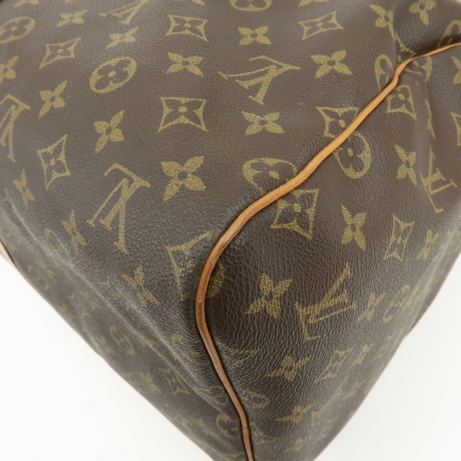 Louis Vuitton Monogram Keep All 55 Boston Bag Brown M41424