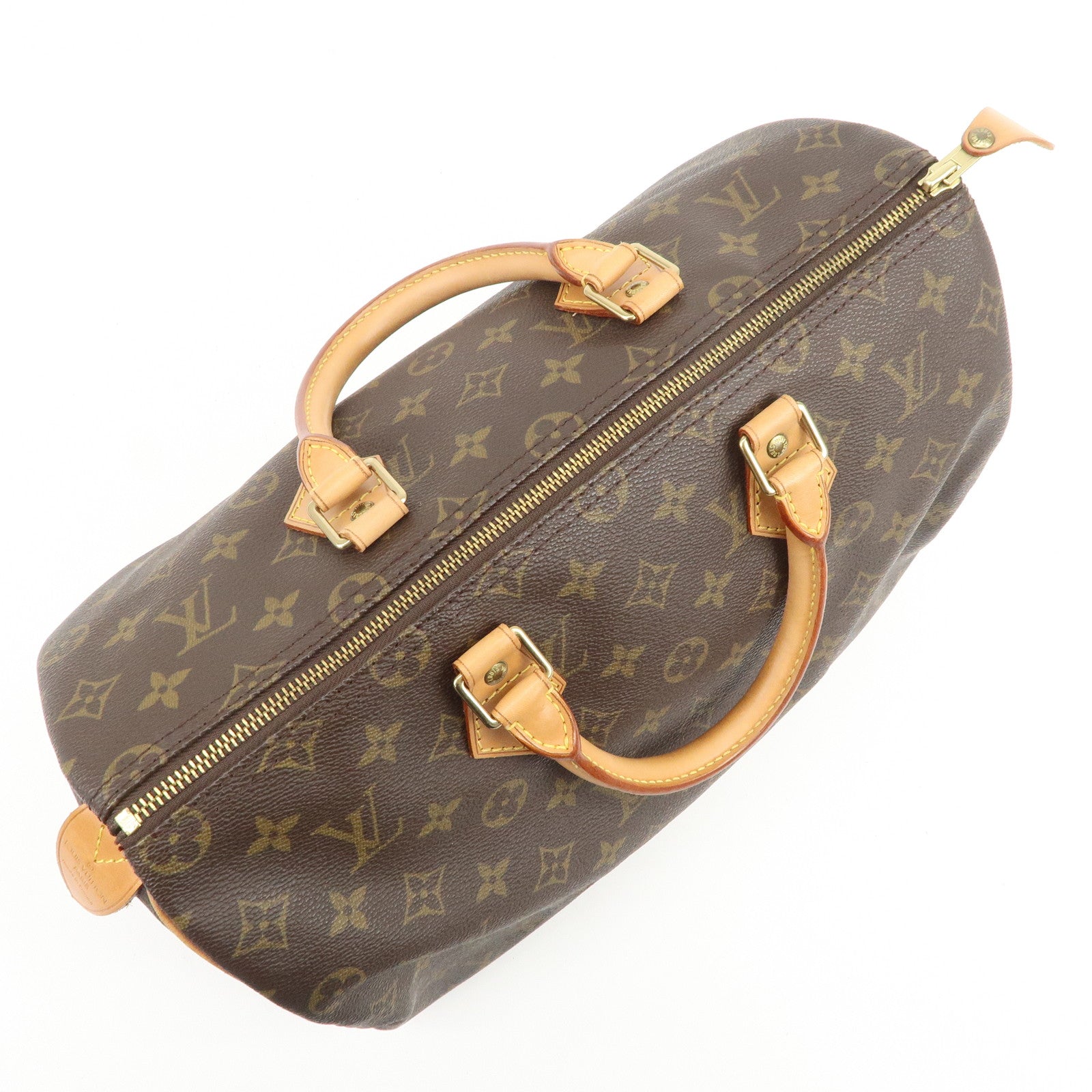 Louis Vuitton Monogram Speedy 35 Boston Bag Hand Bag M41524