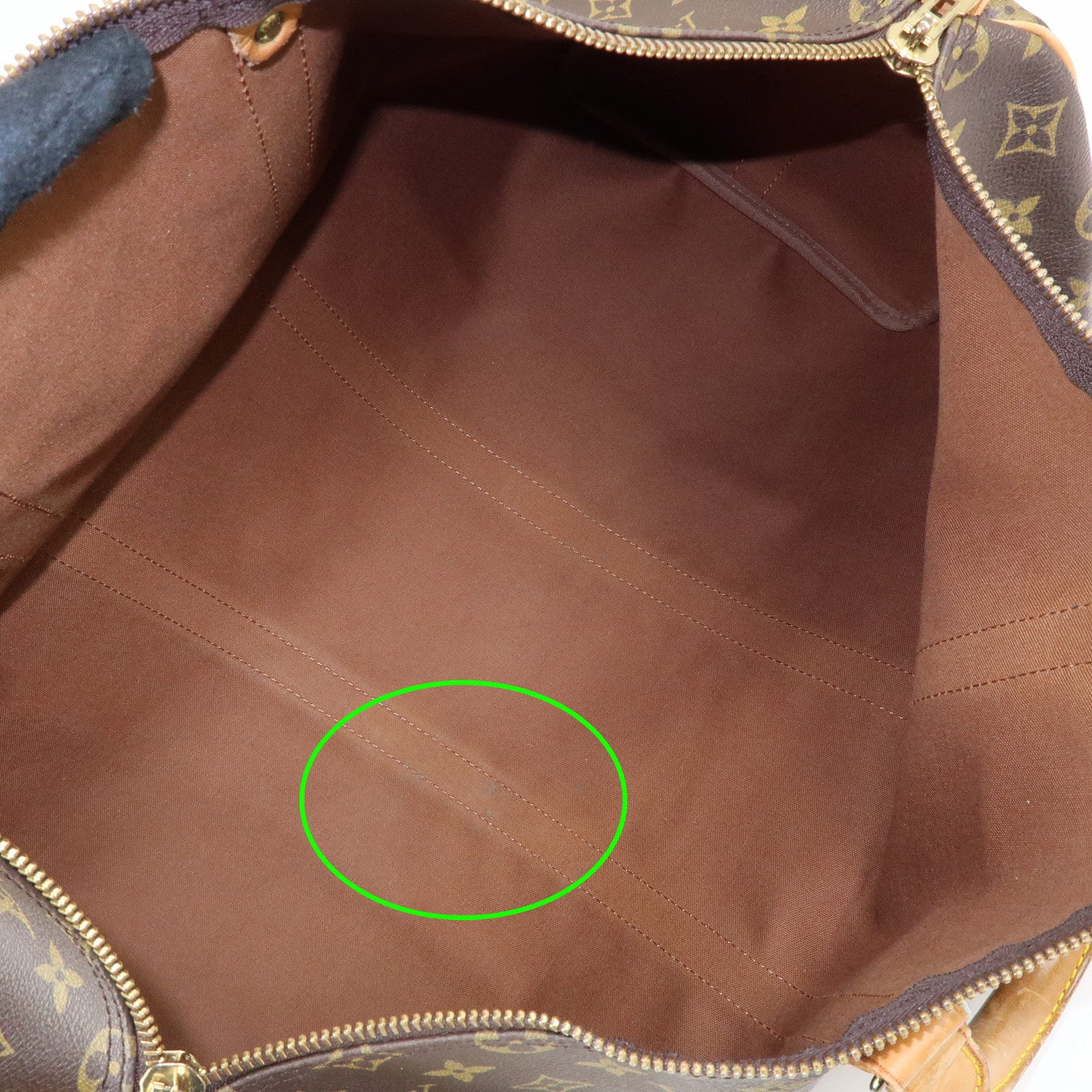 Louis Vuitton Monogram Keep All Bandouliere 50 Boston Bag M41416