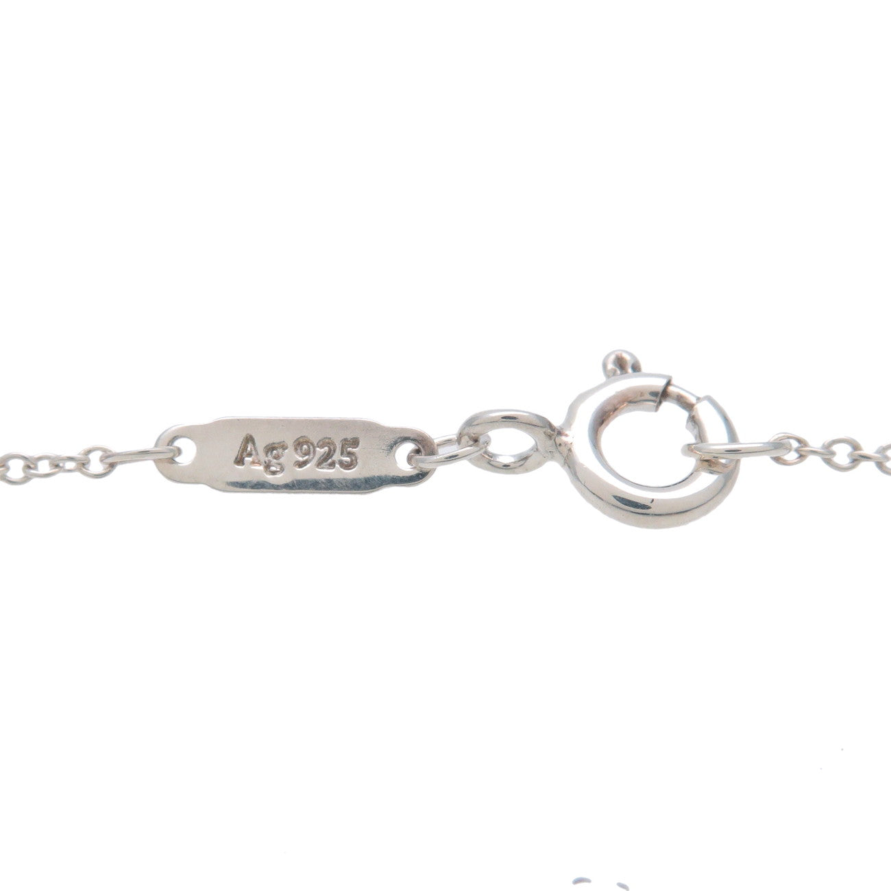 Tiffany & Co Return to Tiffany Mini Double Heart Diamond Necklace Used
