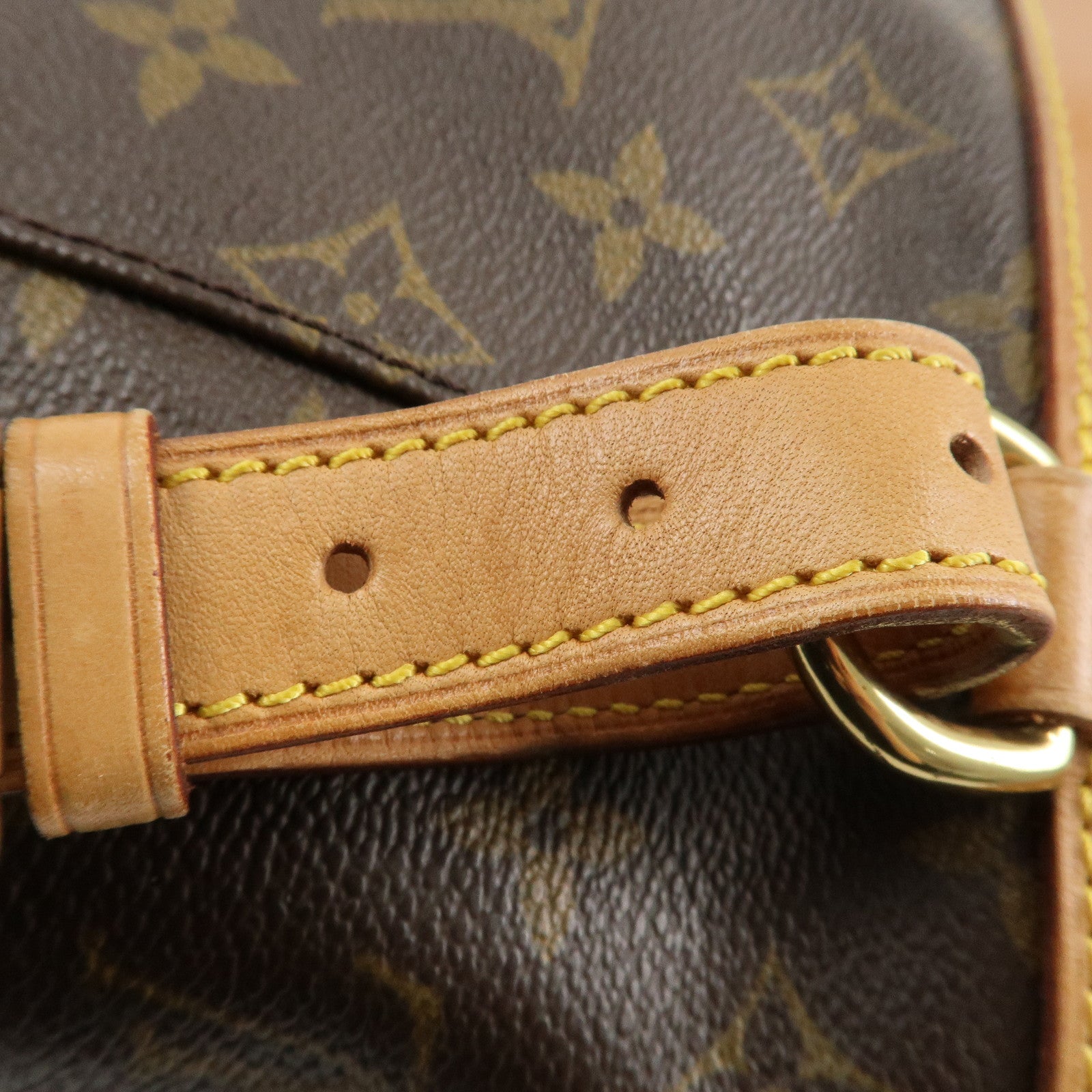 Louis Vuitton Monogram Canvas Montsouris MM Backpack Brown M51136 Used