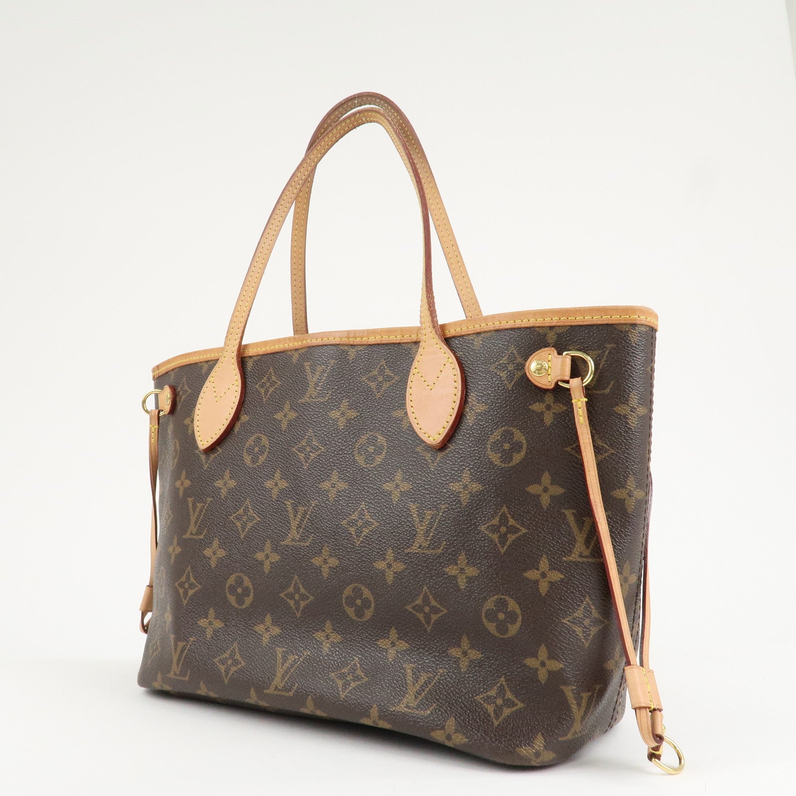 Louis Vuitton Monogram Neverfull PM Tote Bag Brown M41245 Used