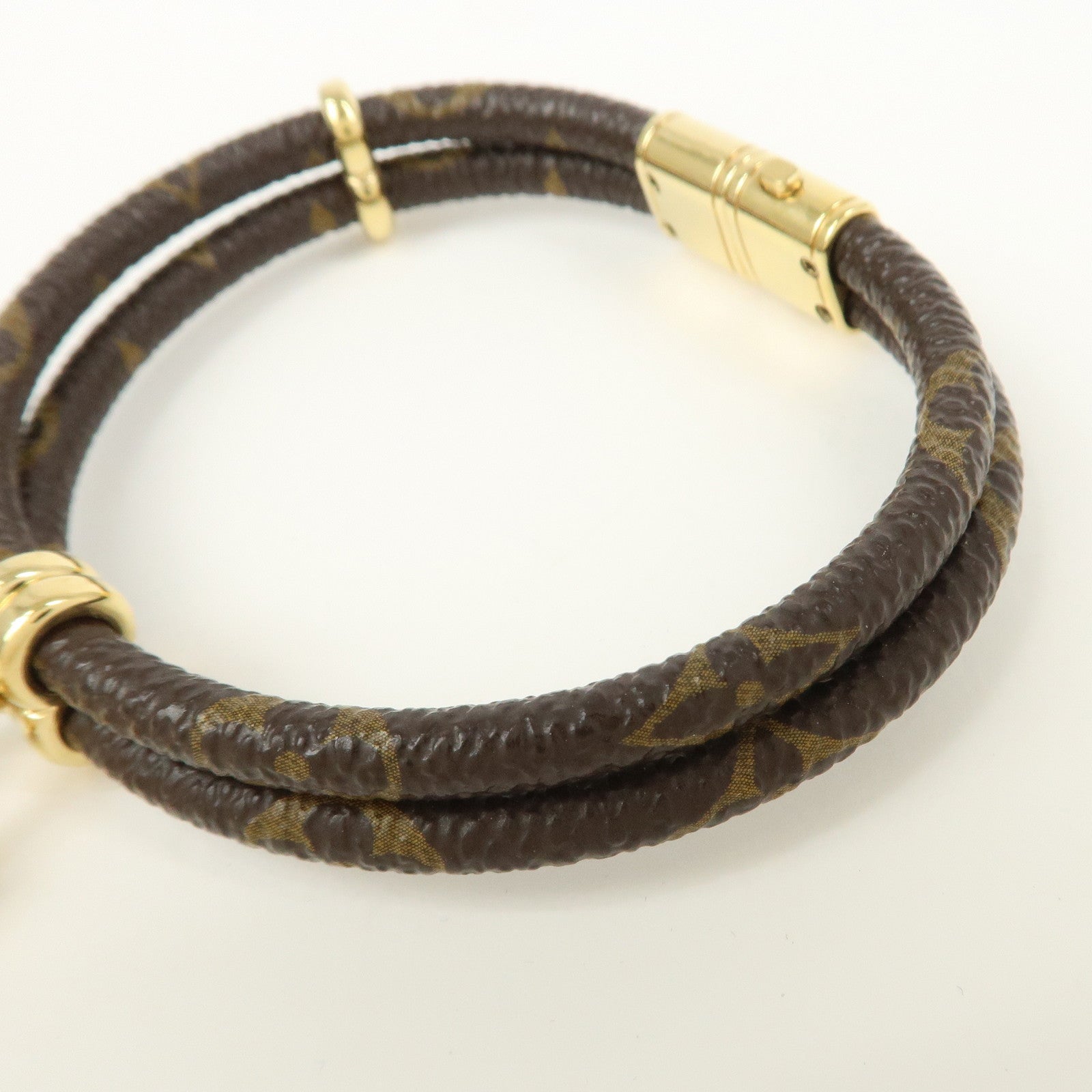 Louis Vuitton Monogram Canvas Keep It Twice Bracelet M8109