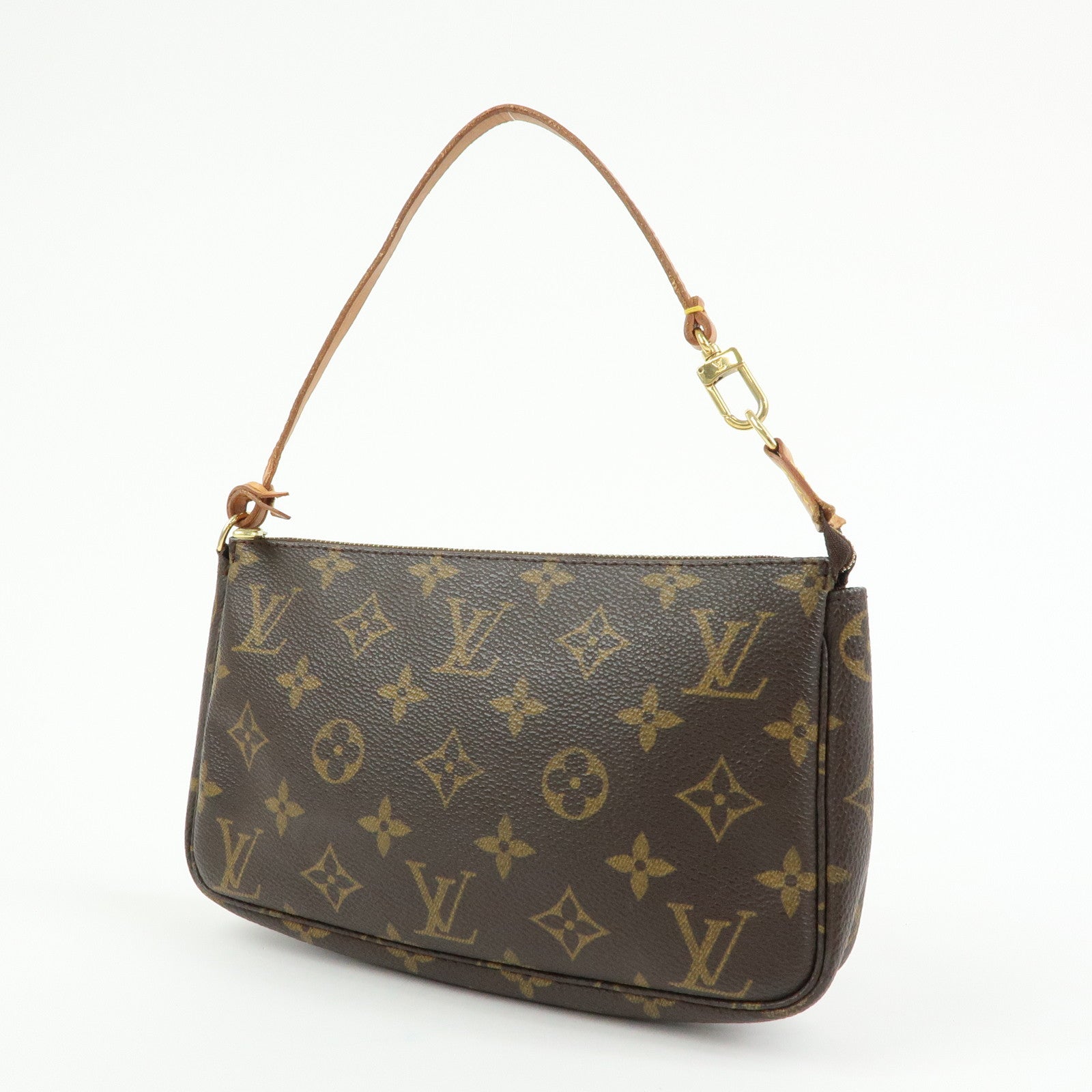 Louis Vuitton Monogram Pochette Accessoires Pouch Hand Bag M51980
