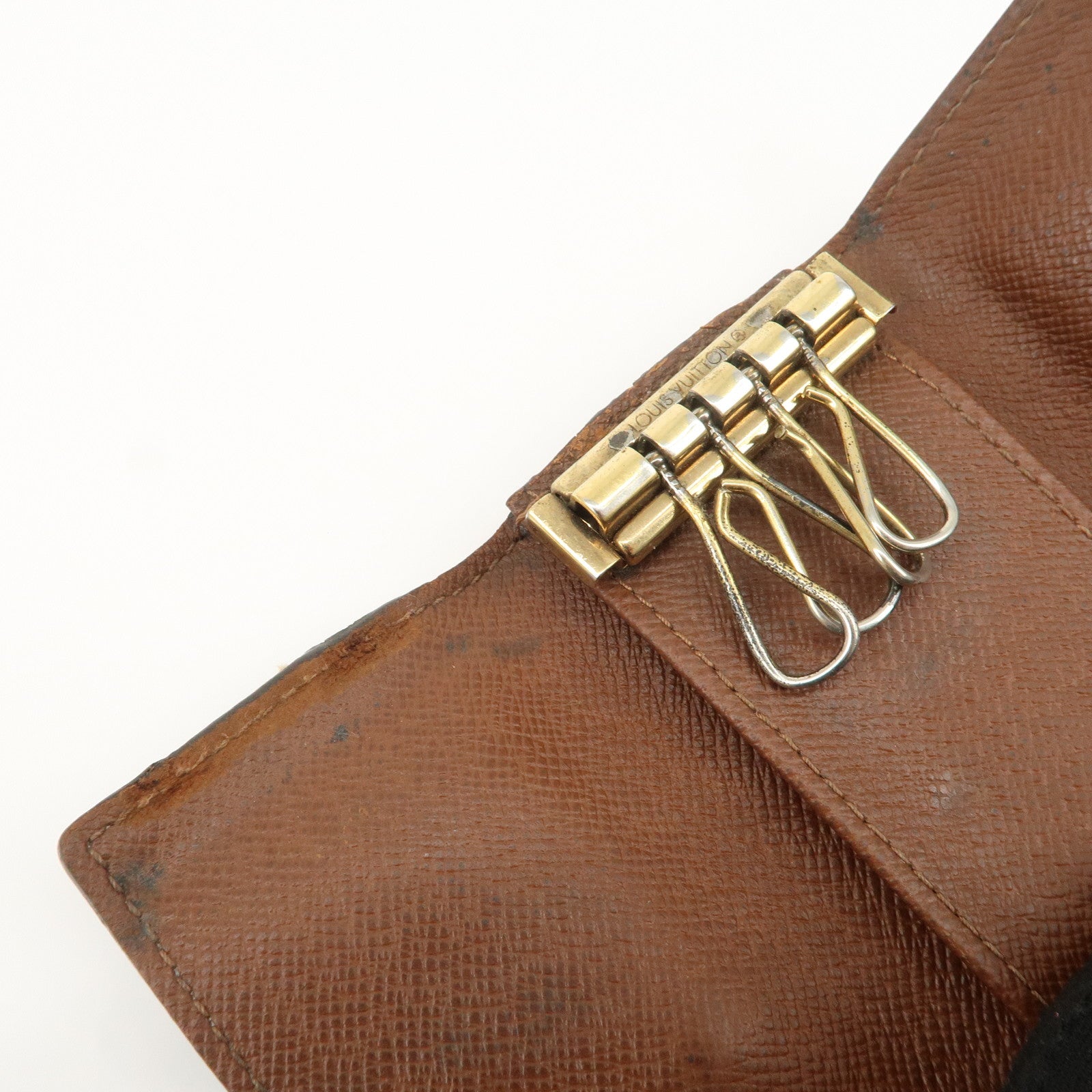 Louis Vuitton Monogram Vernis Set of 2 Key Case M9145F M62631