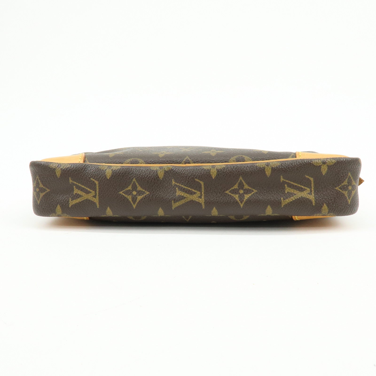 Louis Vuitton Monogram Marly Dragonne GM Clutch Bag Brown M51825