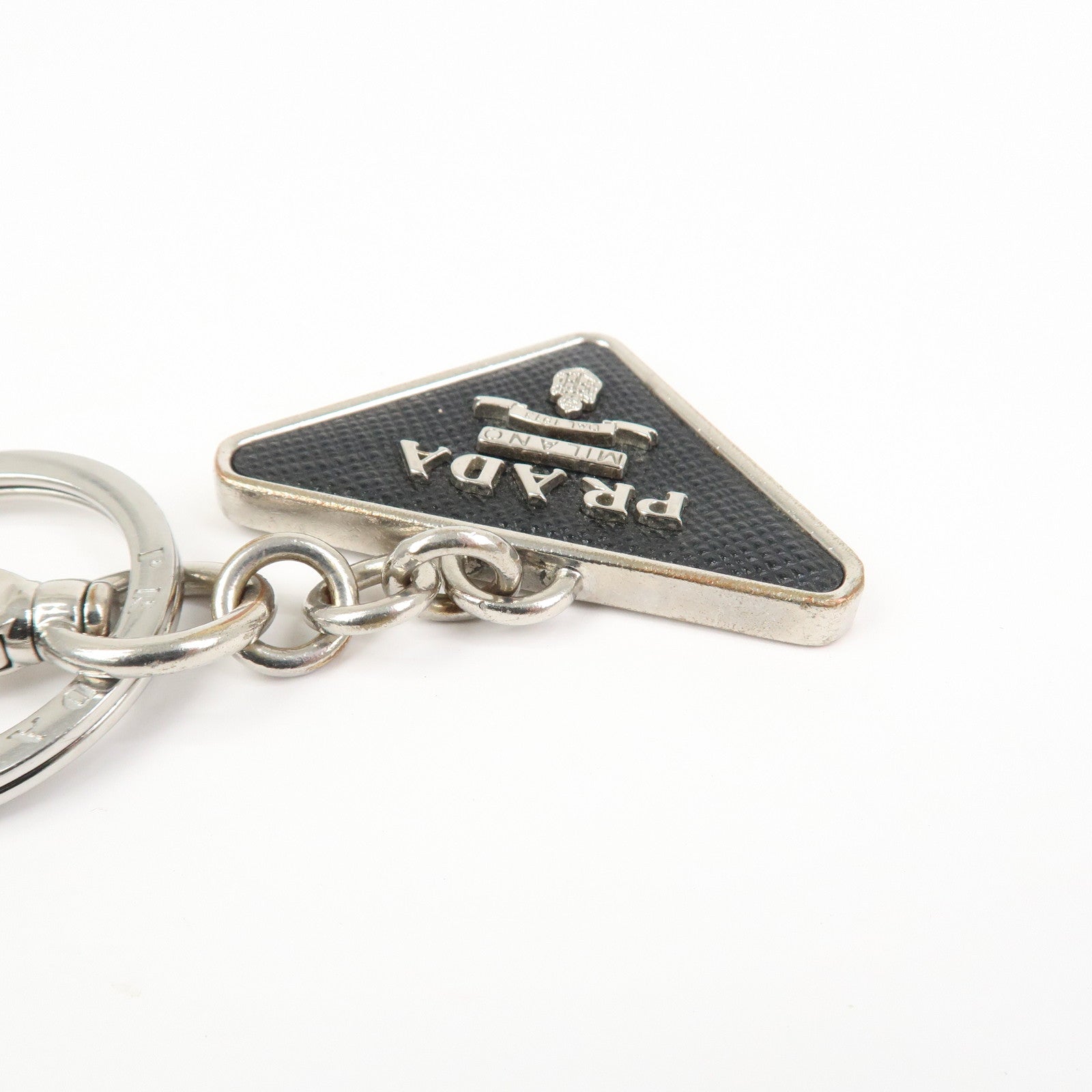 PRADA Saffiano Leather Metal Set of Key Chain 1TL126/2PP080