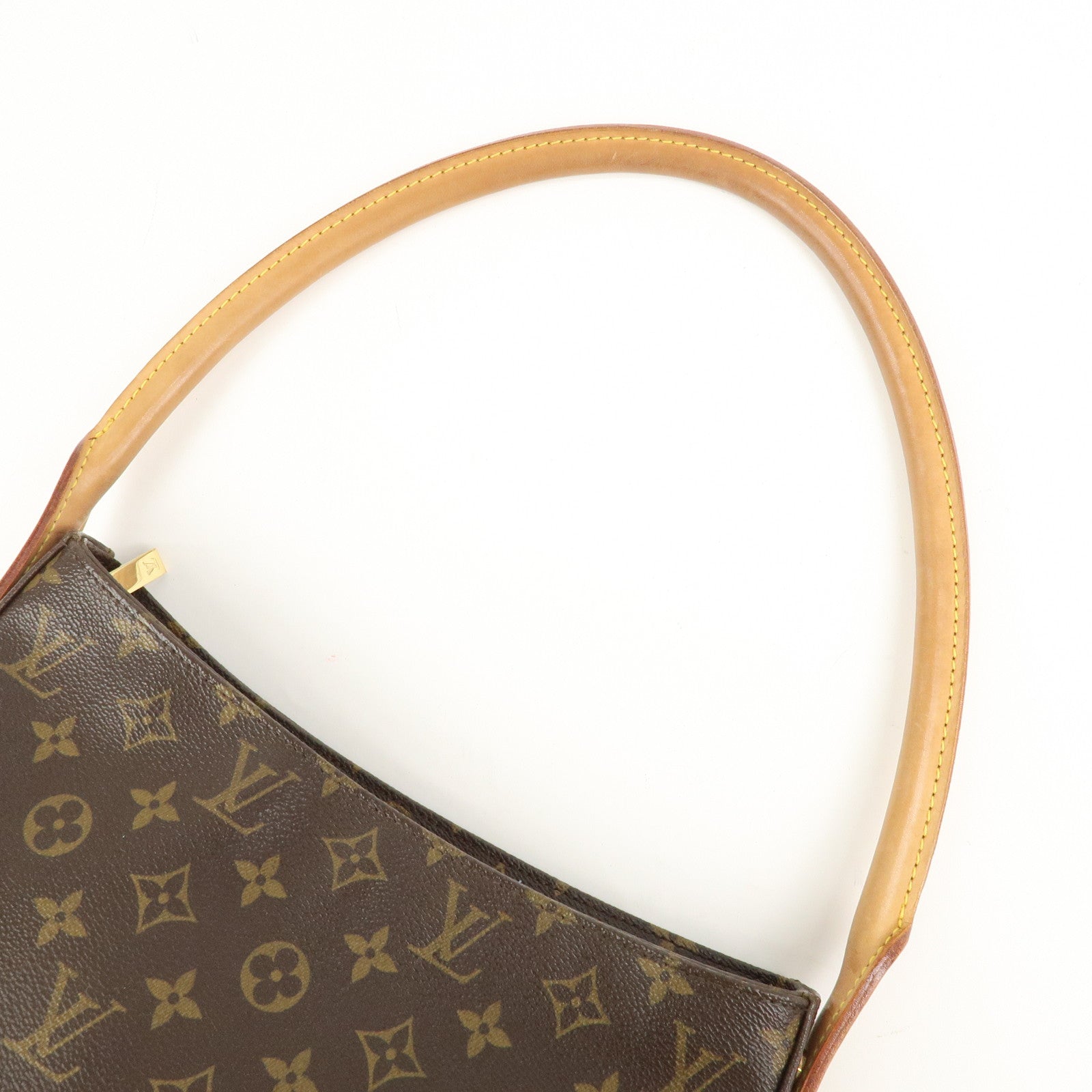 Louis Vuitton Monogram Looping GM Shoulder Bag Brown M51145