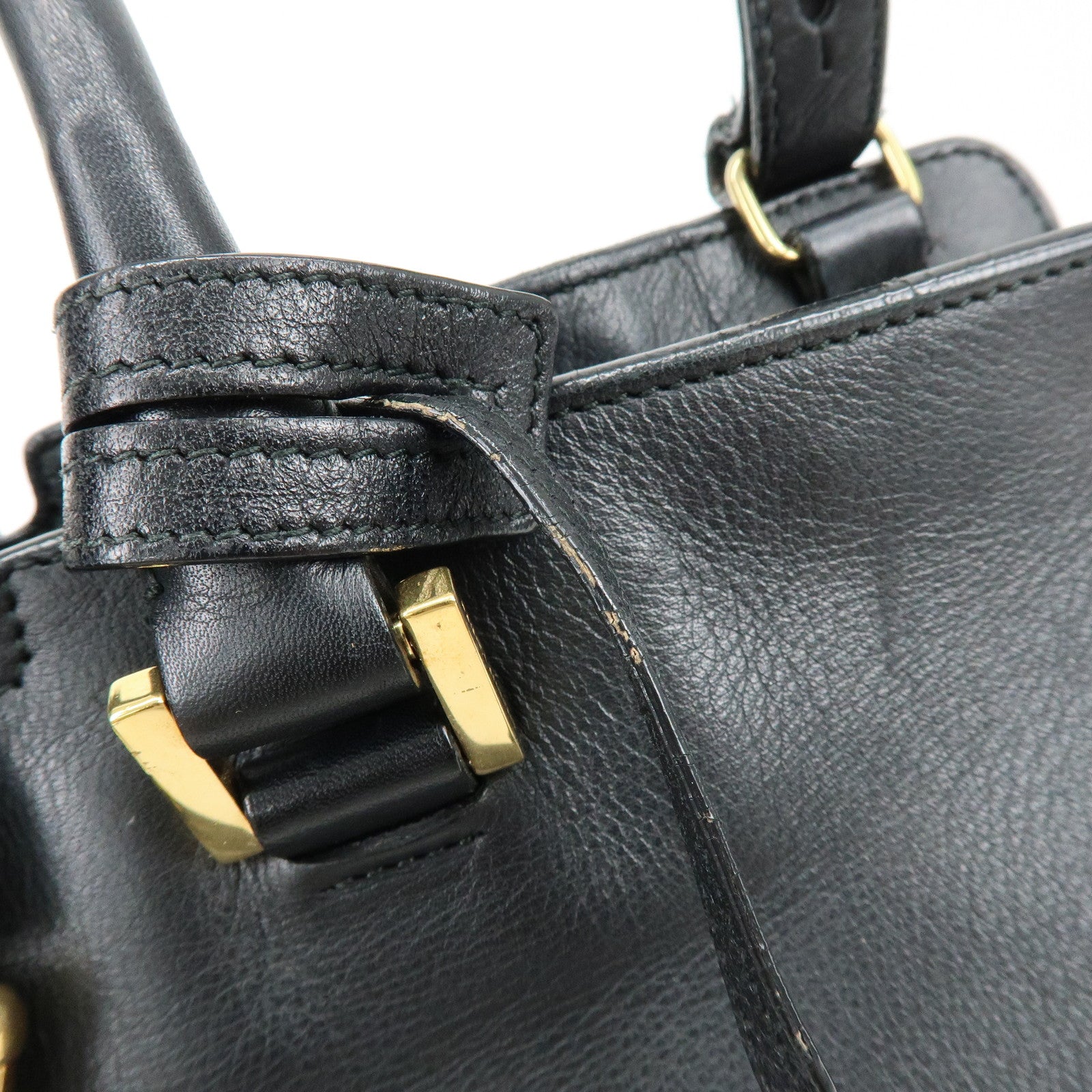SAINT LAURENT PARIS Petit Cabas Y Line Leather 2Way Bag 311210