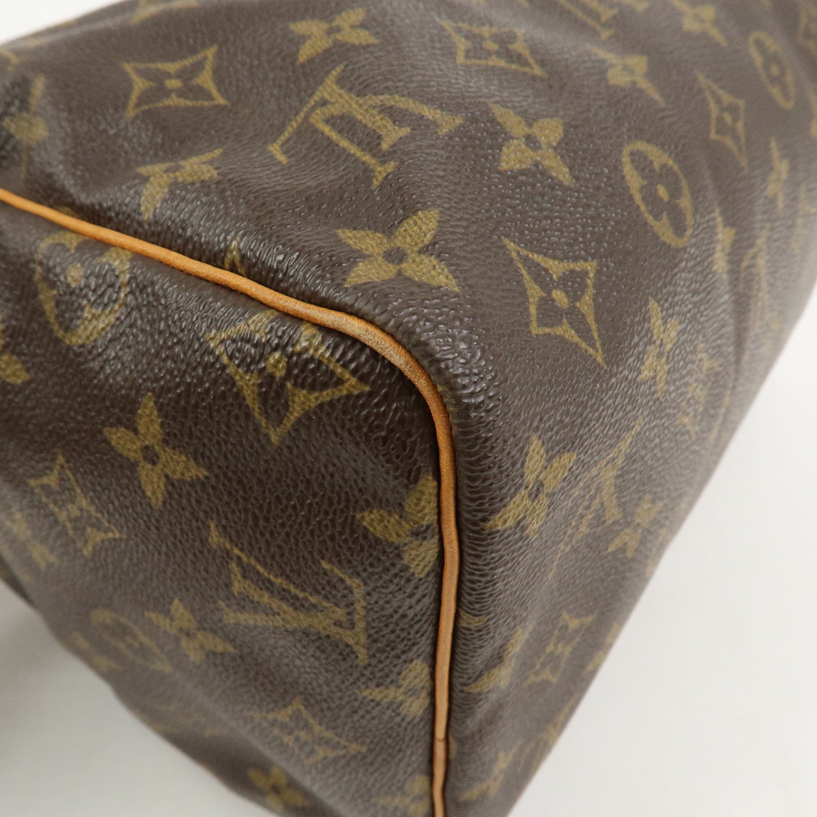 Louis Vuitton Monogram Speedy 30 Boston Bag Hand Bag Brown M41526