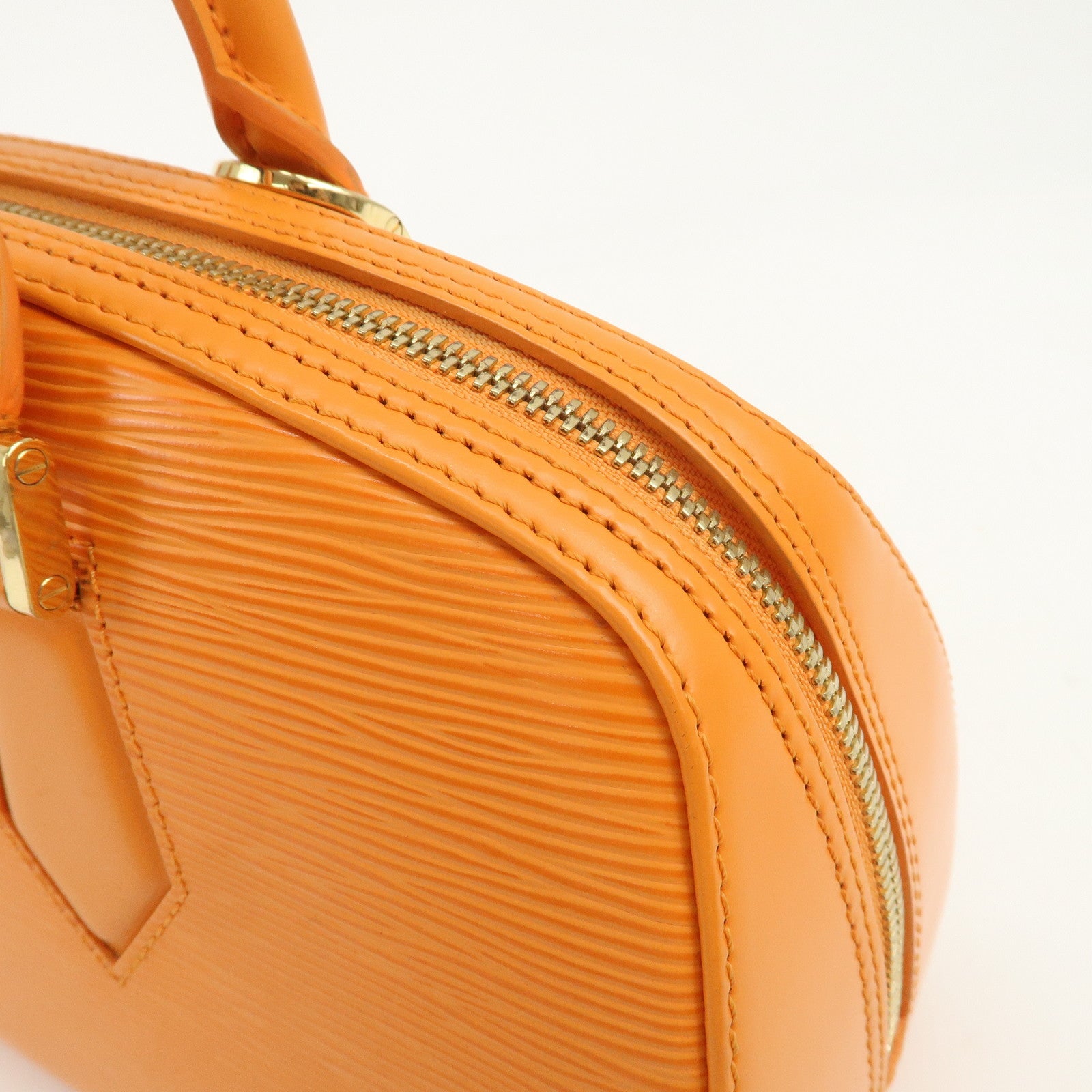 Louis Vuitton Epi Leather Jasmine Hand Bag Mandarin M5208H