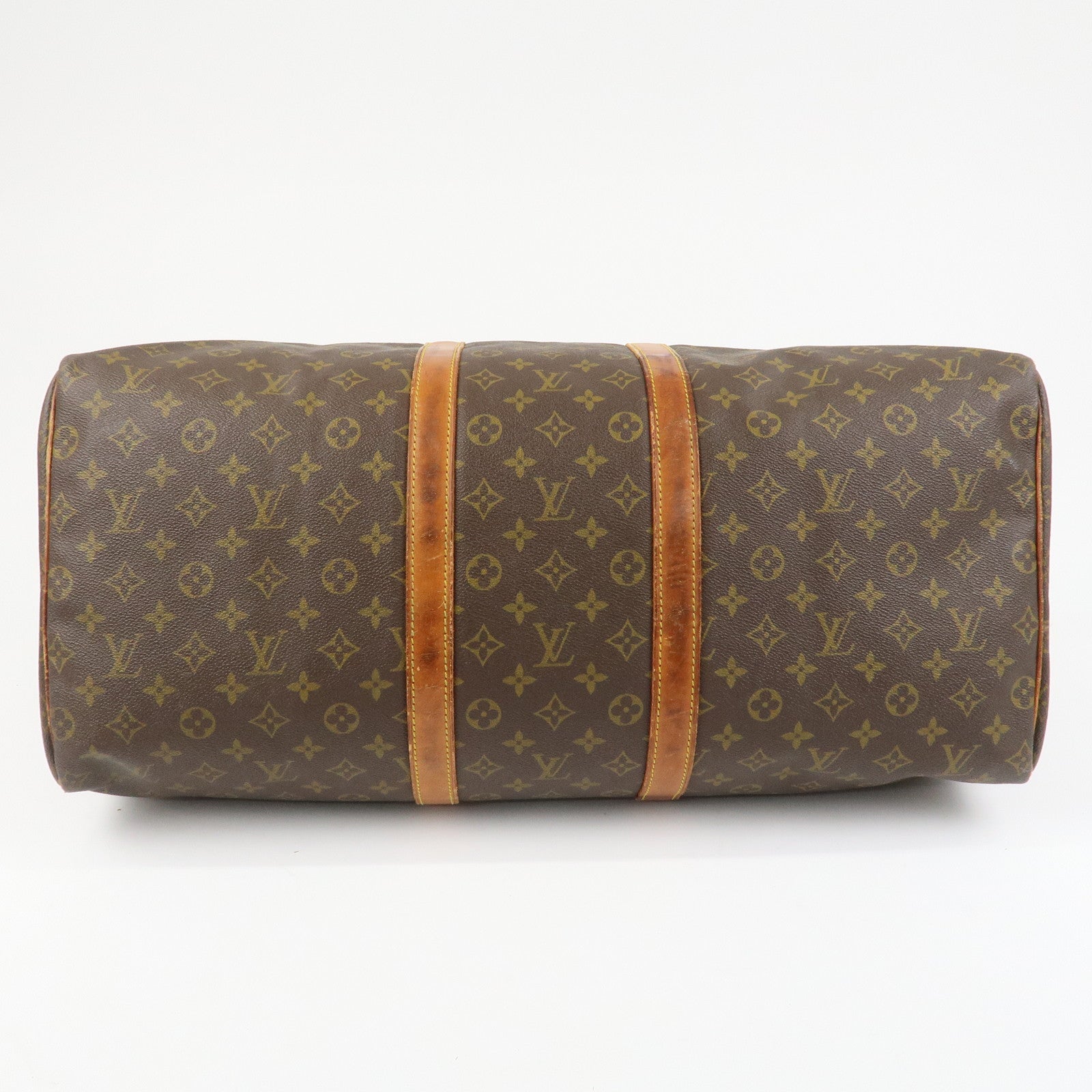 Louis Vuitton Monogram Keep All 55 Boston Bag Brown M41424