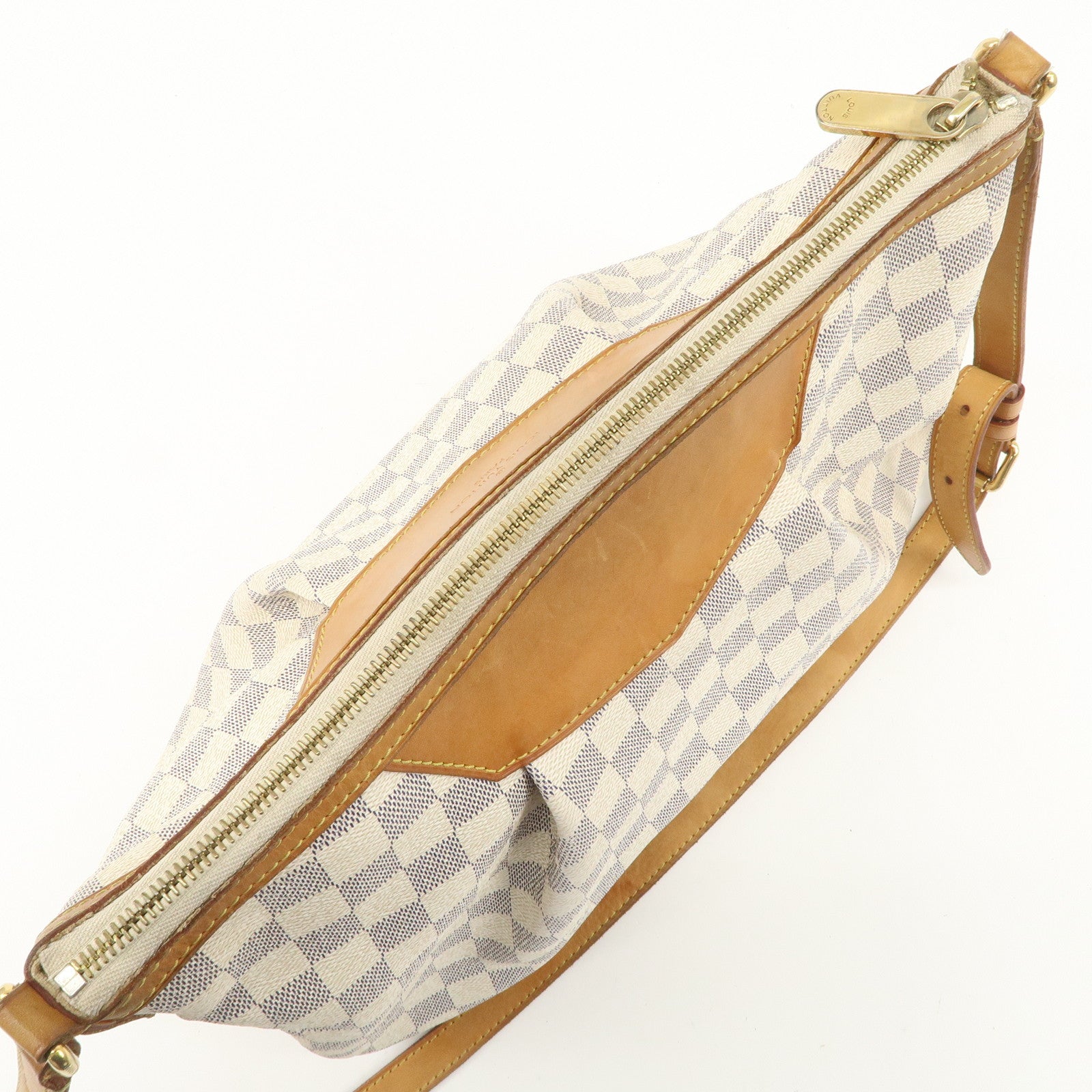 Louis Vuitton Damier Azur Siracusa MM Shoulder Bag N41112 Used