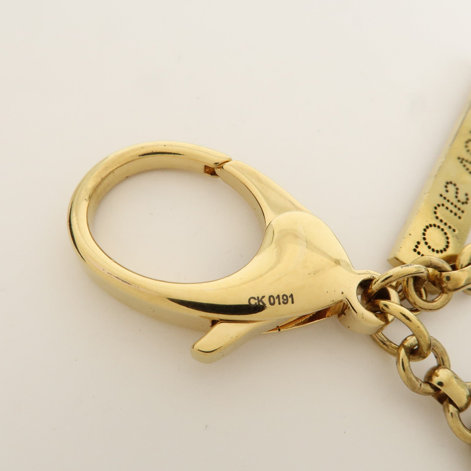 Louis Vuitton Bijoux Sac Tapage Metal Bag Charm Gold Silver M65090