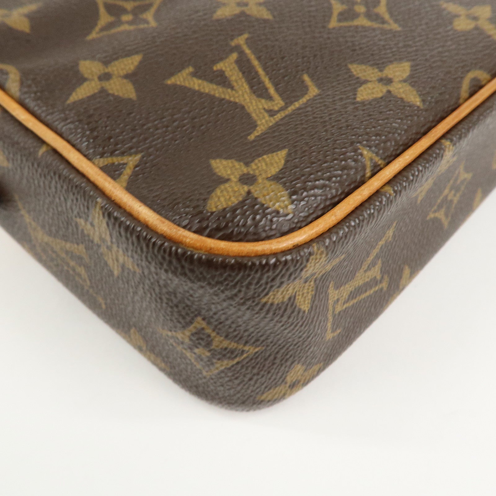 Louis Vuitton Monogram Compiegne 28 Pouch Clutch Bag Brown M51845