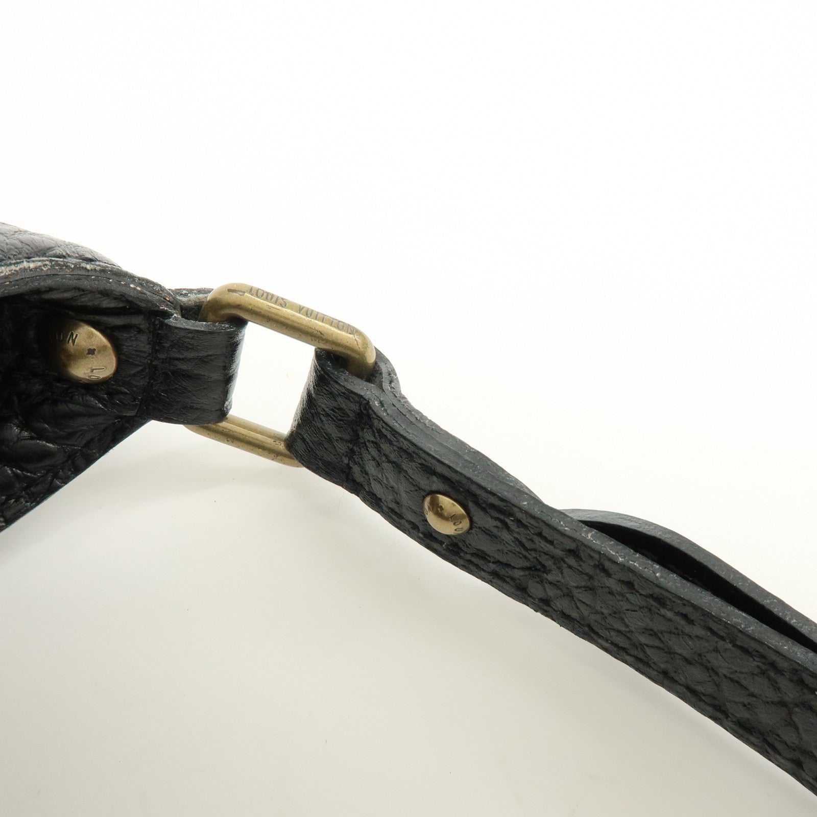 Louis Vuitton Monogram Denim Slightly Shoulder Bag Noir M95835