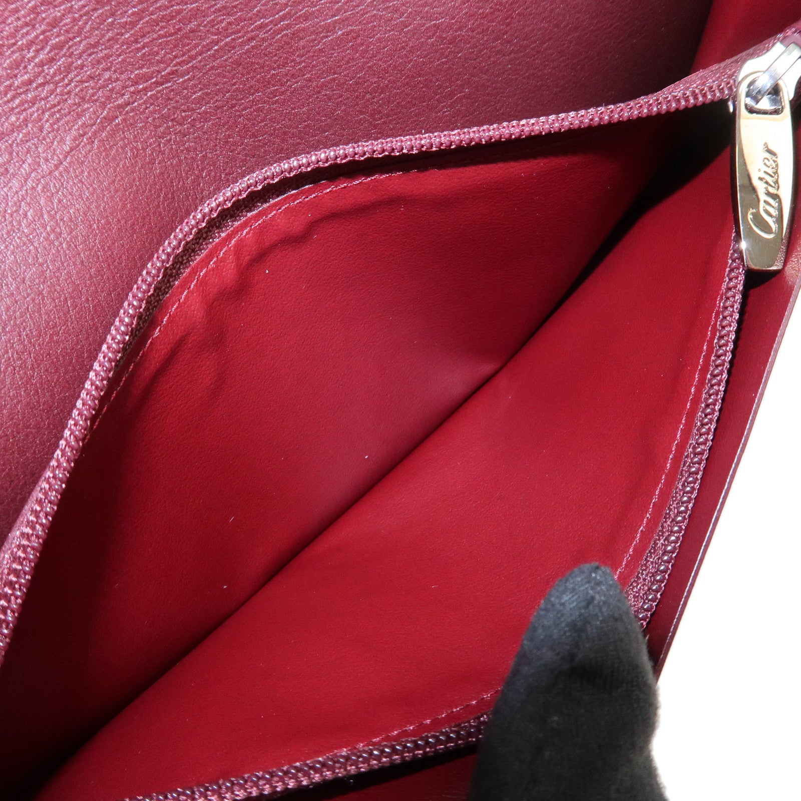 Cartier Must de Cartier International Flap Bi-fold Long Wallet