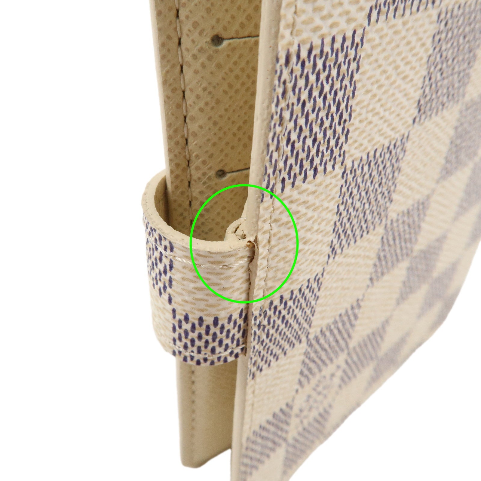 Louis Vuitton Damier Azur Agenda PM Planner Cover R20706