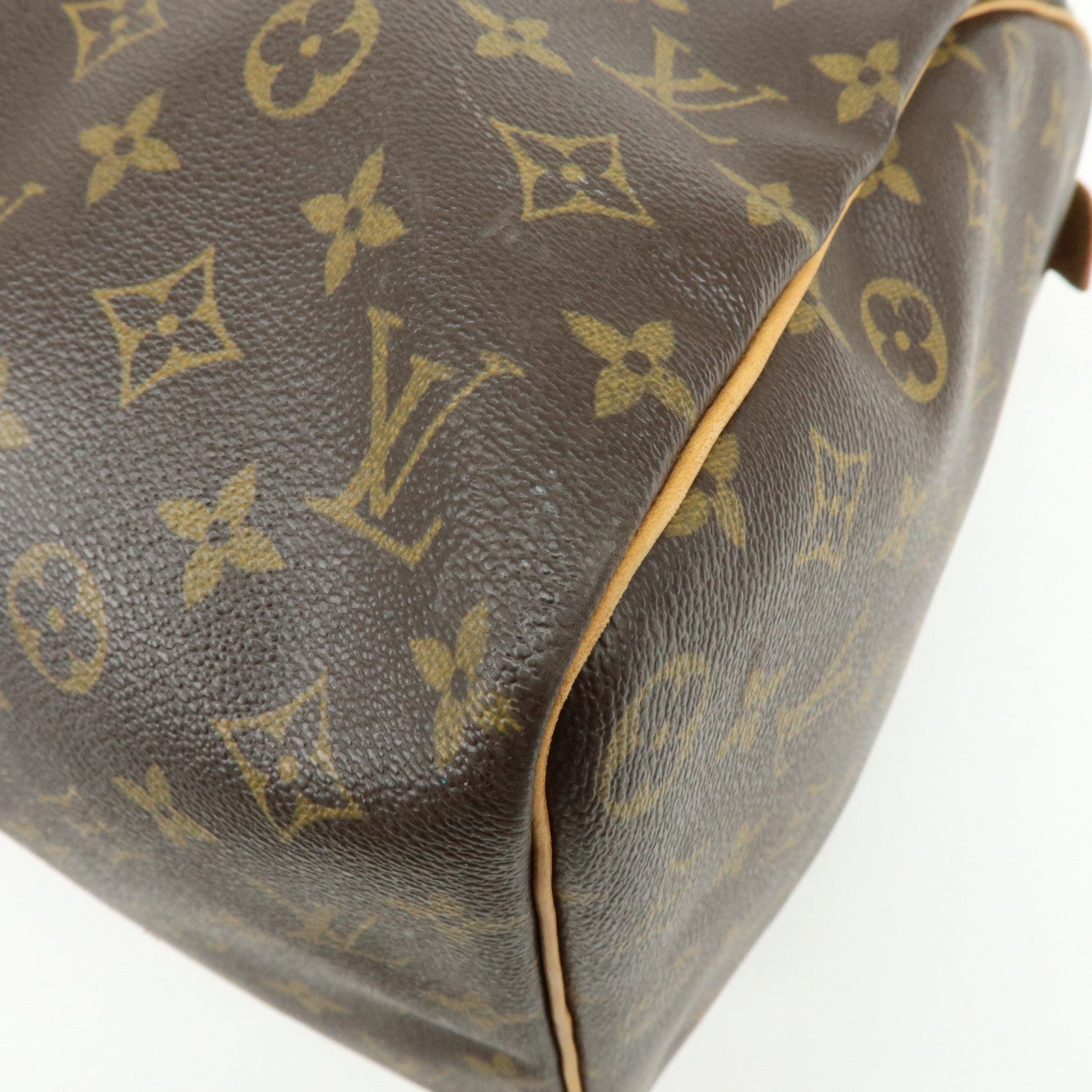Louis Vuitton Monogram Keep All 45 Boston Bag Brown M41428
