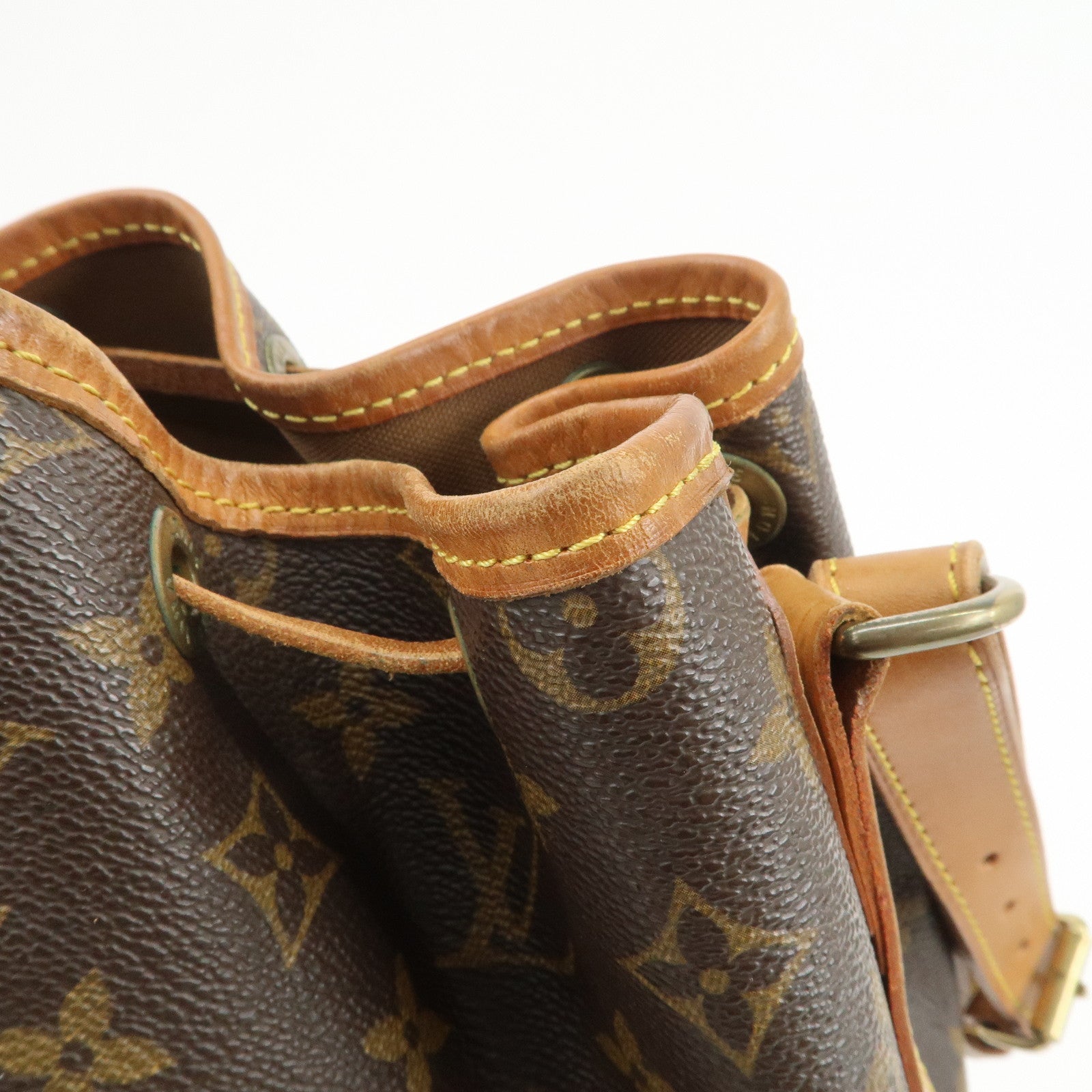 Louis Vuitton Monogram Noe Shoulder Bag Hand Bag Brown M42224