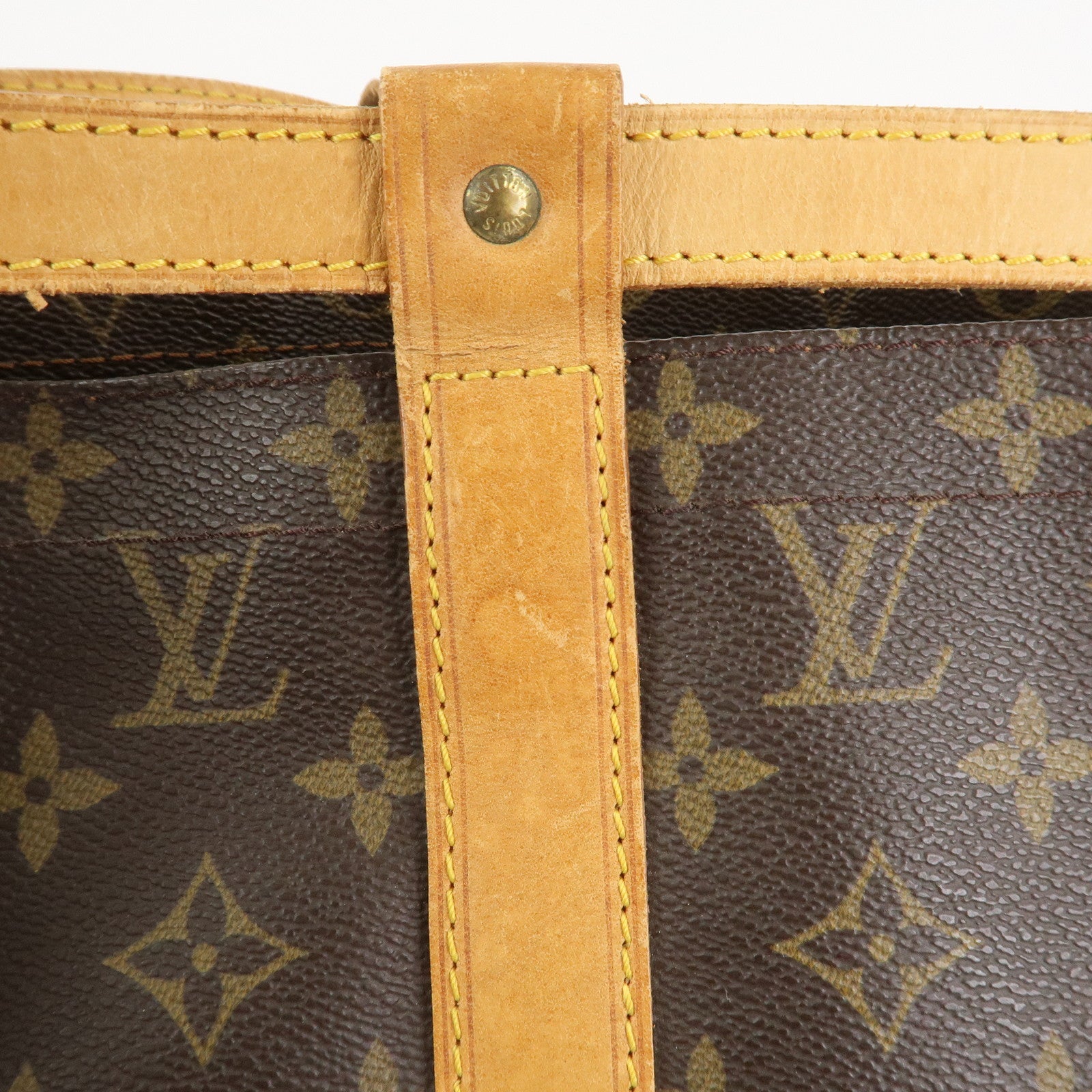 Louis Vuitton Monogram Randonnee GM Shoulder Bag Brown M42244