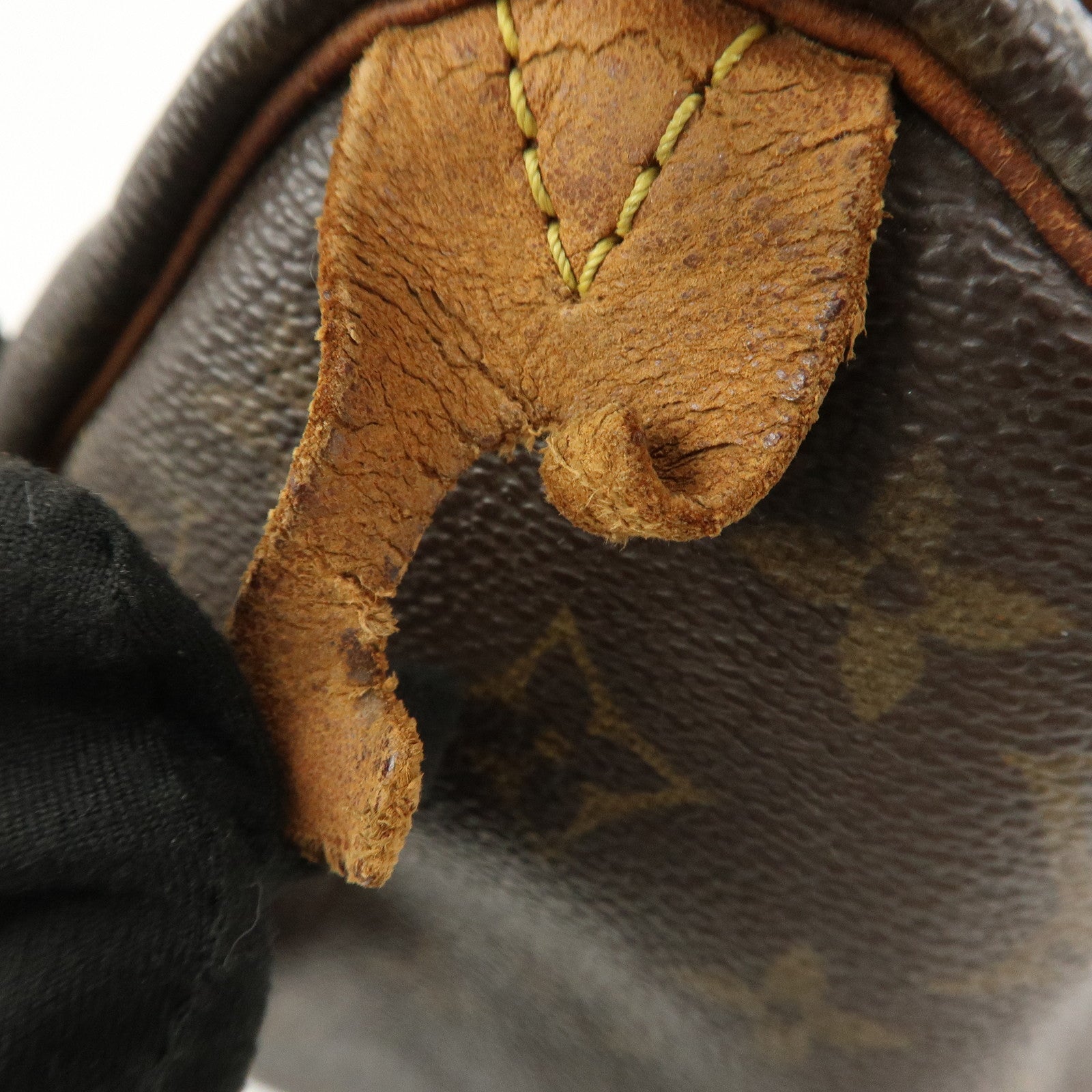 Louis Vuitton Monogram Speedy 25 Boston Bag Hand Bag Brown M41528